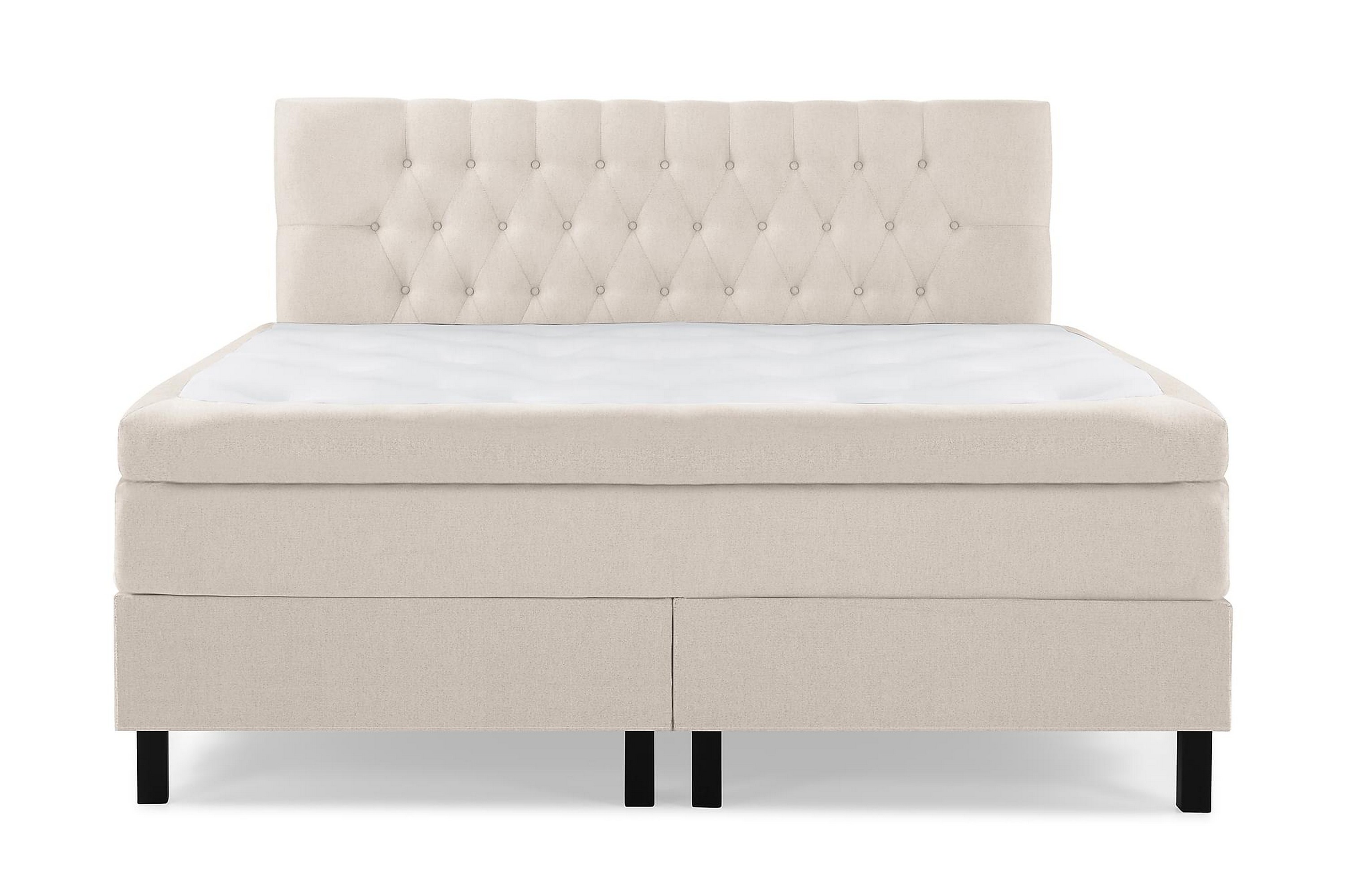 Kontinentalsäng Olivia 160x200 Memorymadrass Beige