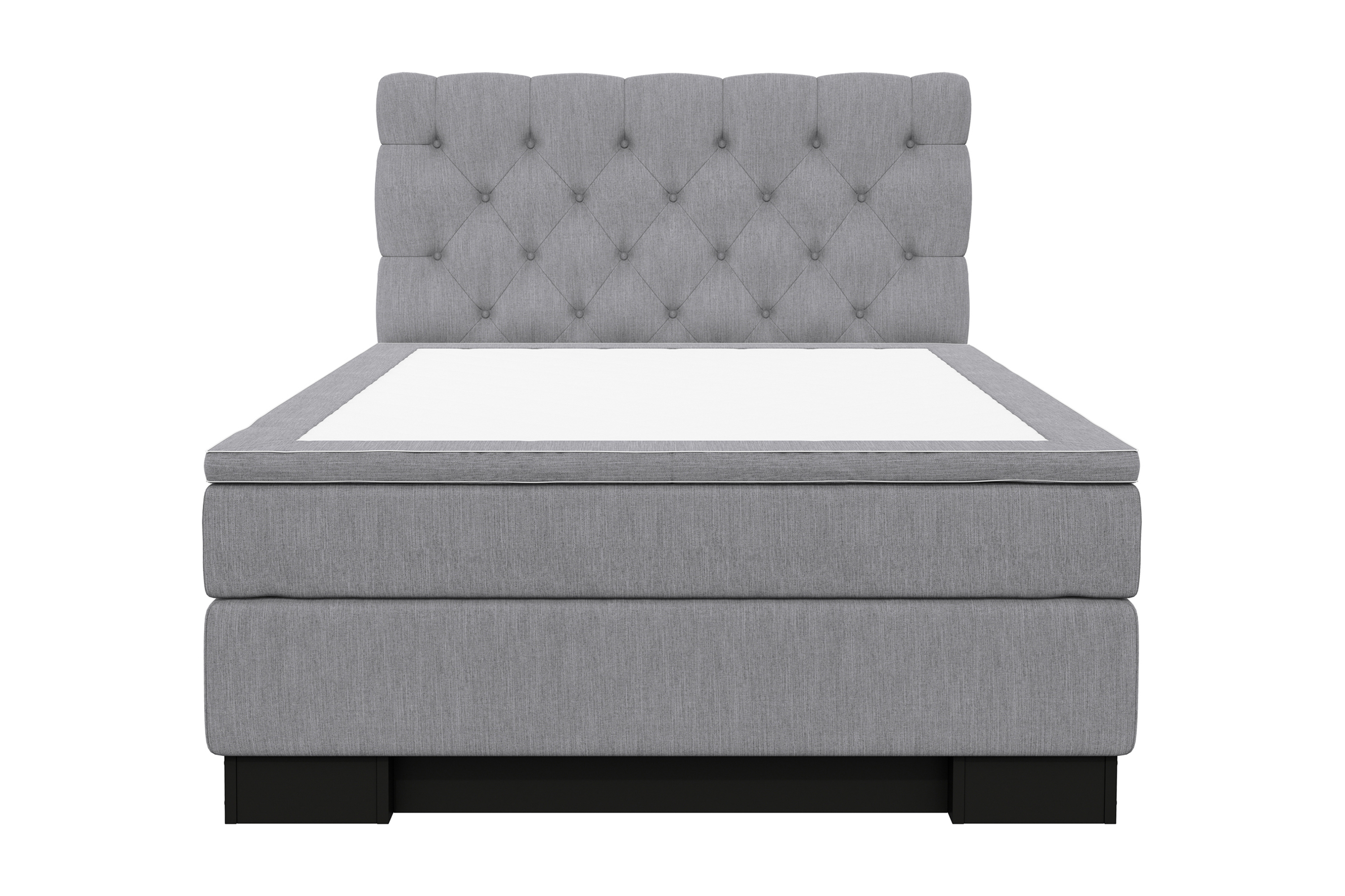 Kontinentalsäng Romance Lyx 140x210 Ljusgrå
