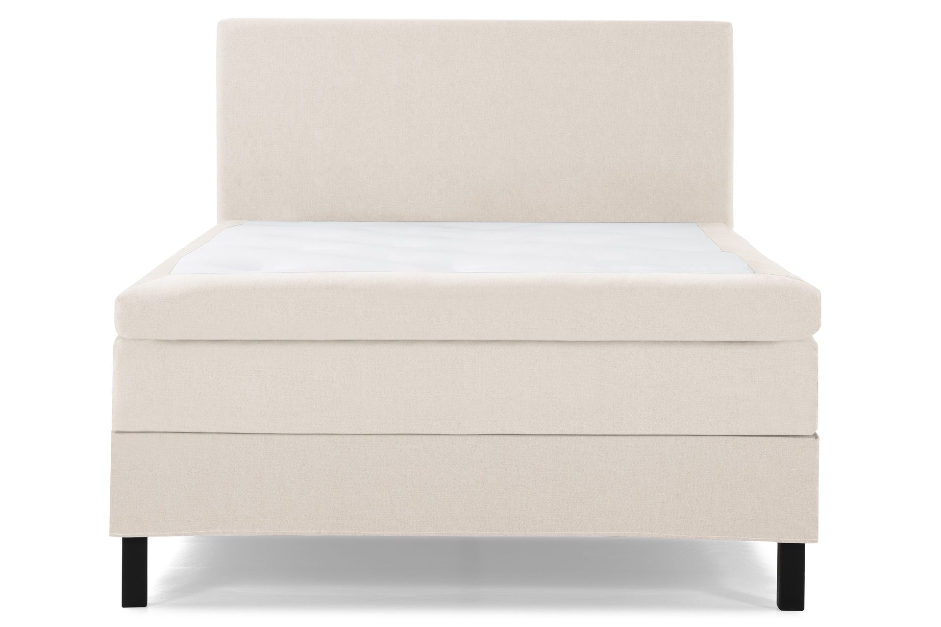 Lucky Komplett Sängpaket 140x200 Latex Slät Sänggavel - Beige