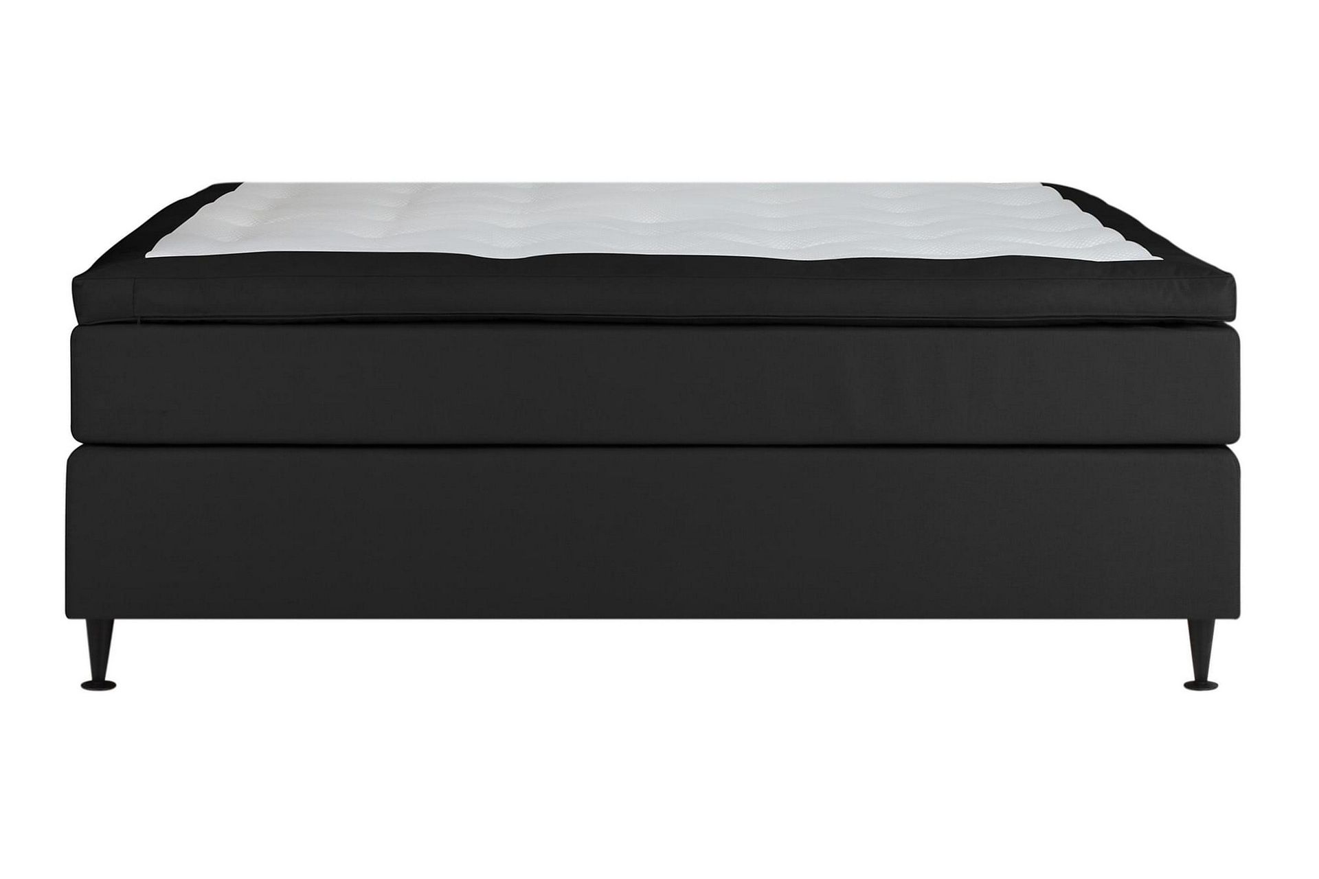 Lysekil Kontinentalsäng 160x200 Fast - Mörkgrå