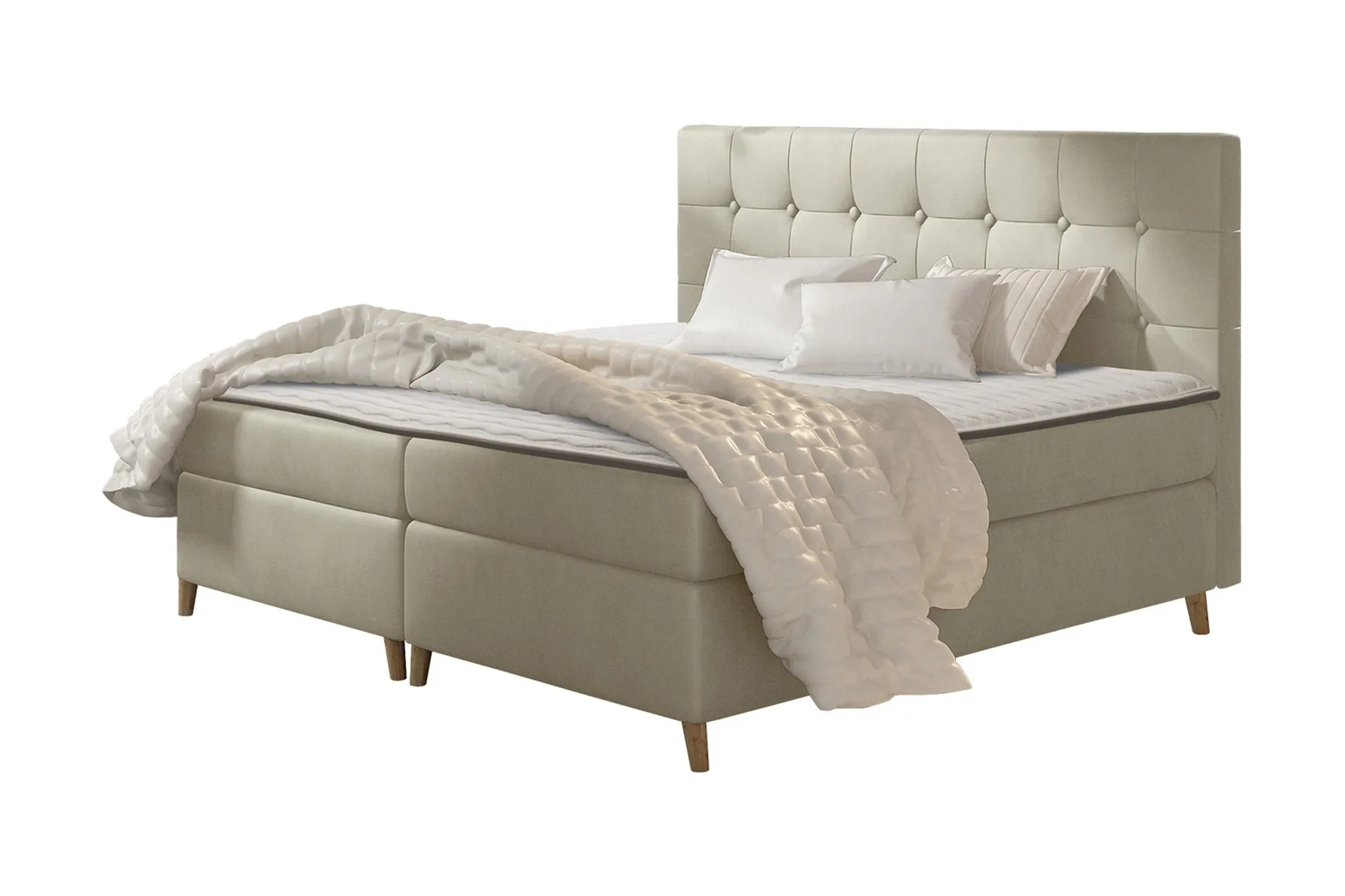 Sandham Kontinentalsäng 200x200 cm - Beige