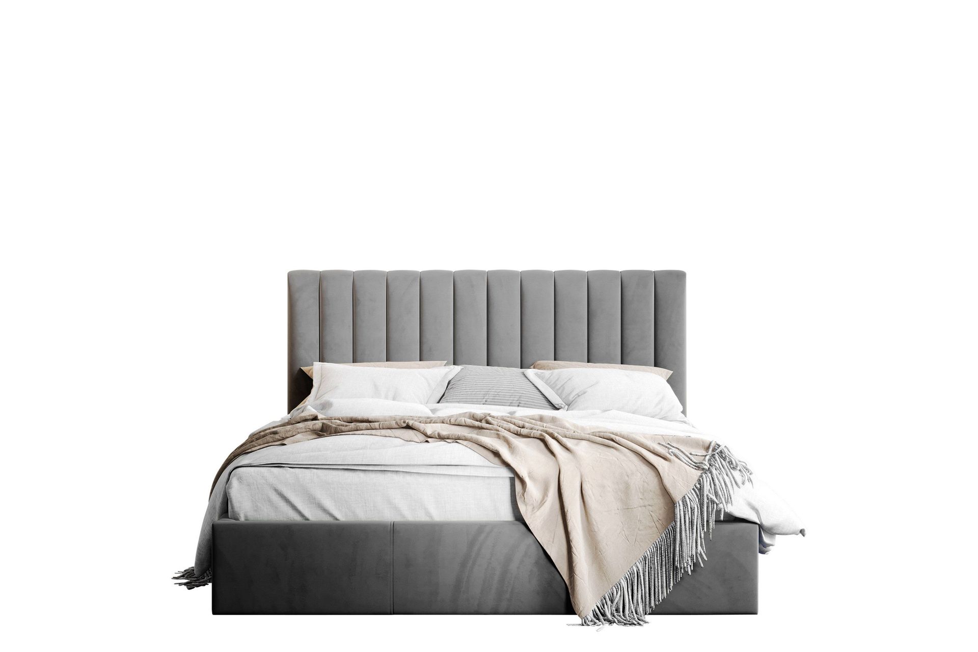 laargard / cosmo sängram 120x200 cm - grå