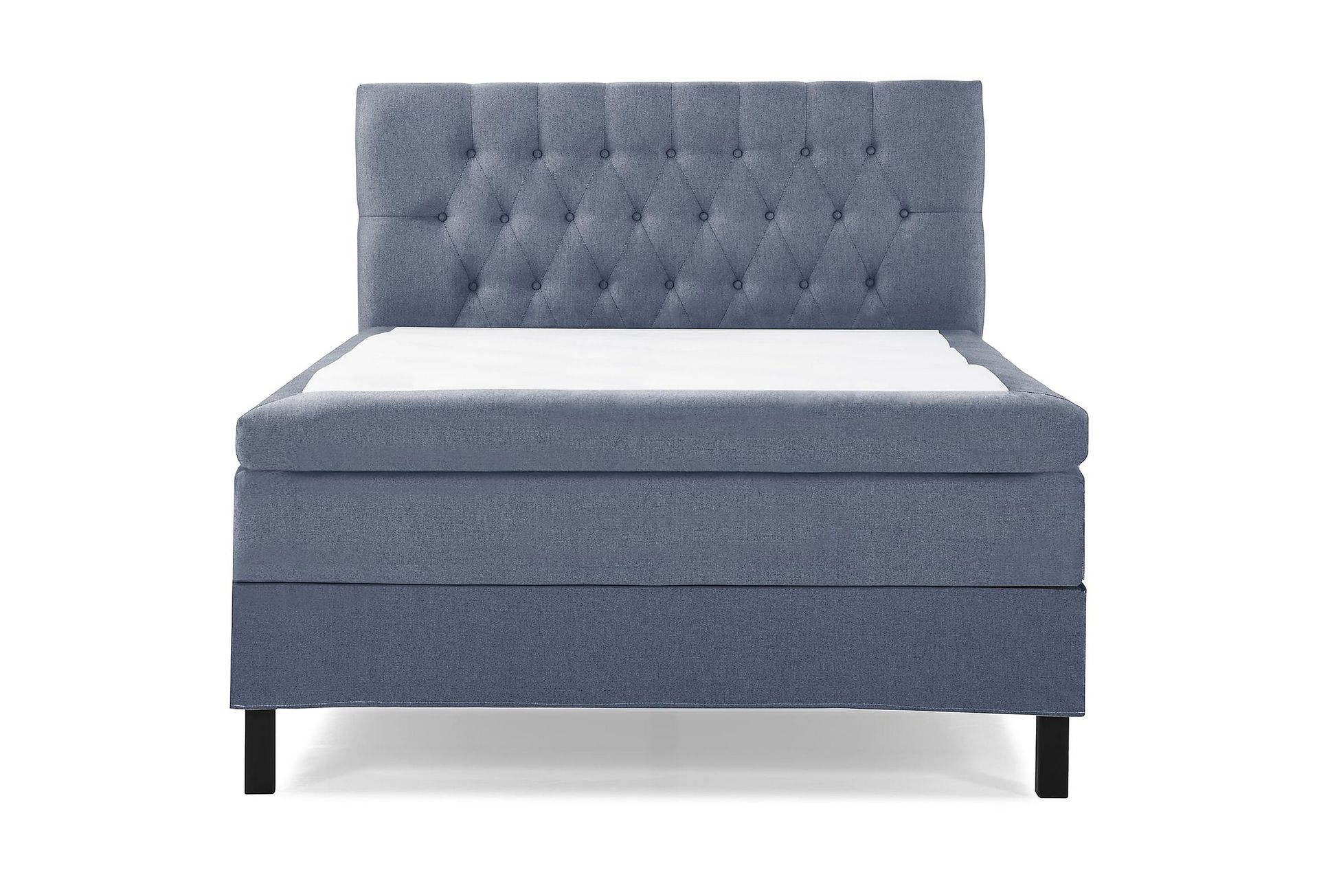 Lucky Komplett S&auml;ngpaket 120x200 Polyeter Diamant - M&ouml;rkbl&aring;