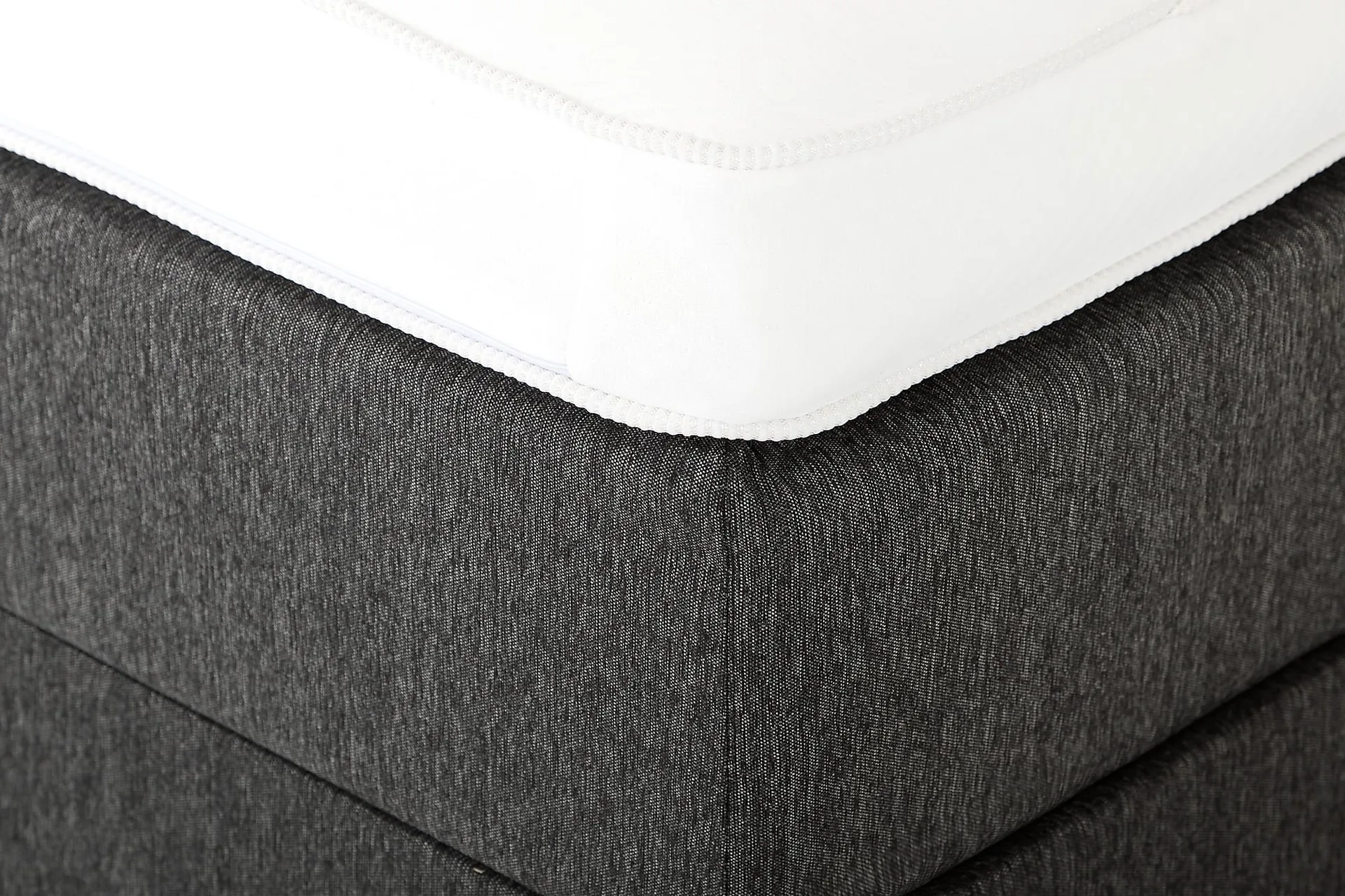 lucky bäddmadrass 8 cm memory 180 cm - vit