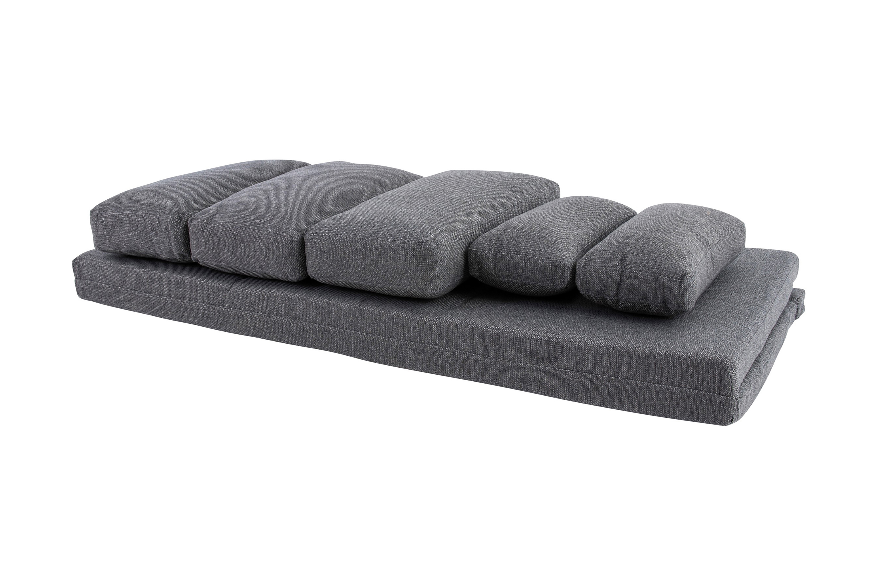Madrass Set Vikbar Levon 190 cm GråKiteen Huonekalut