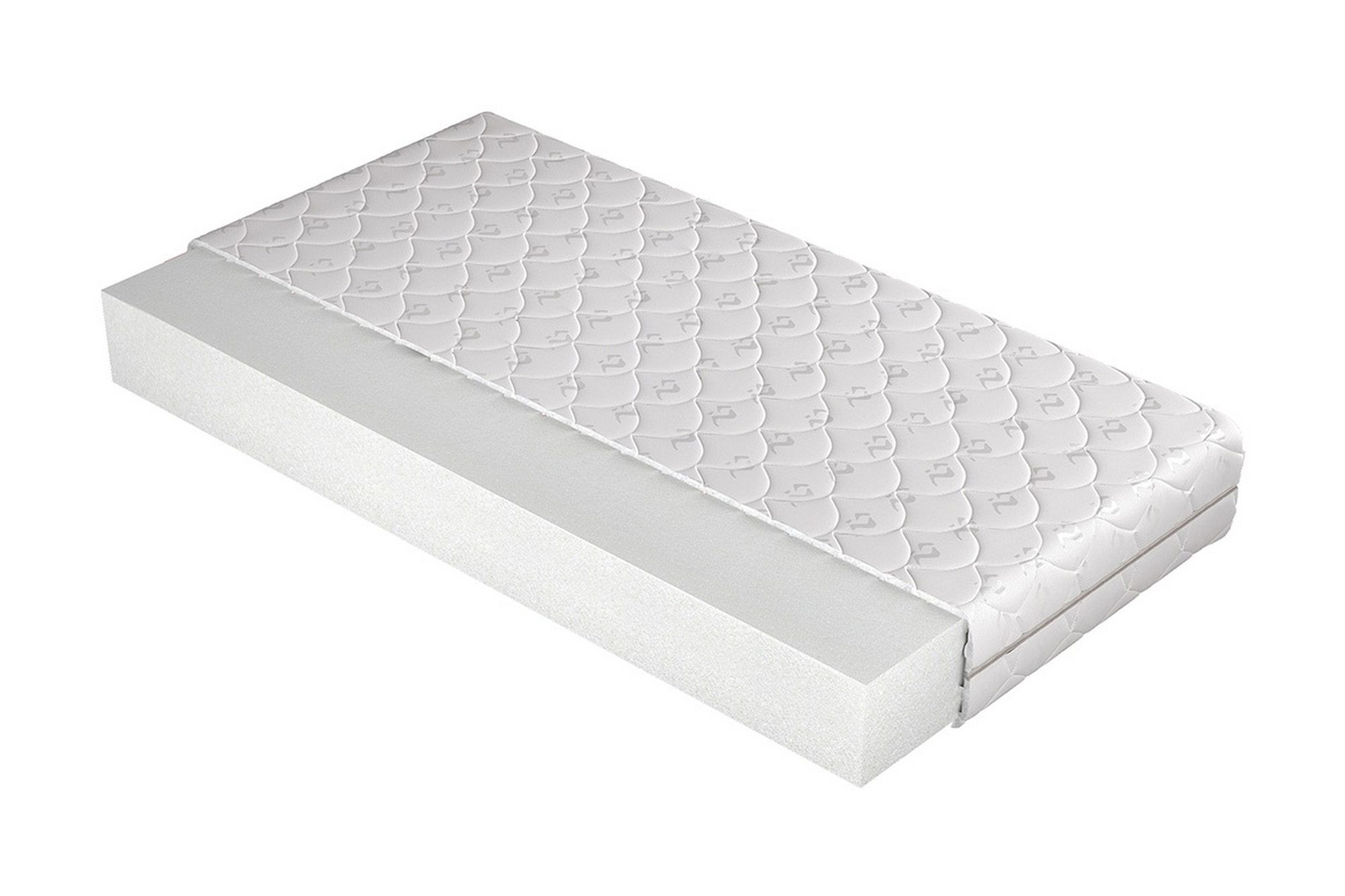 skegrie madrass 120x200 cm - vit