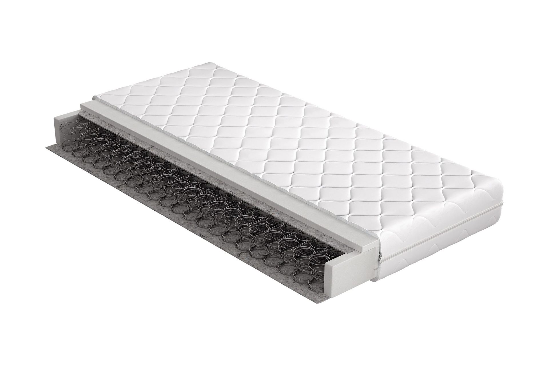 sobrarbe madrass 90x200 cm vit - vit