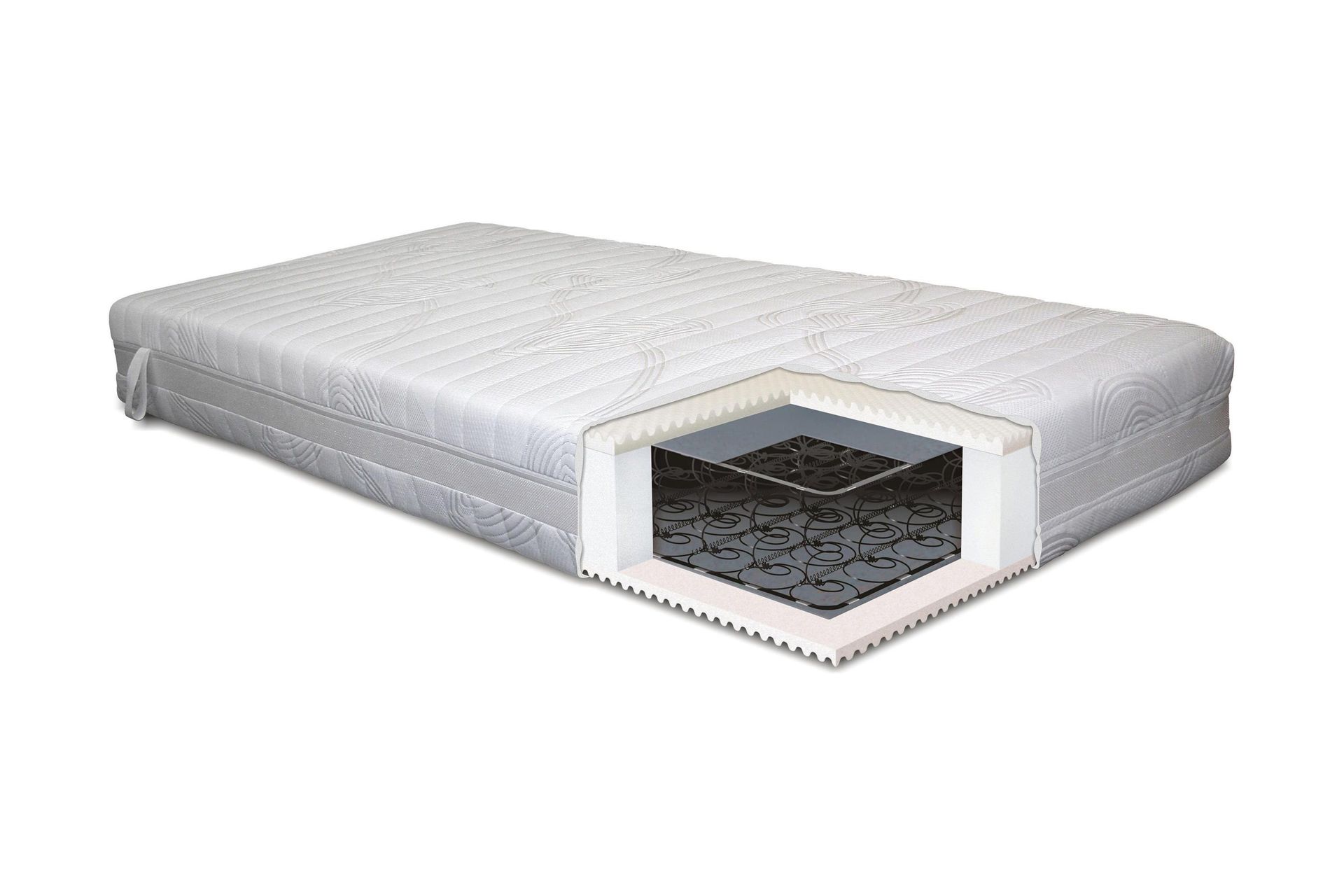 Lowell Res&aring;rmadrass 90x200 Fast - Vit