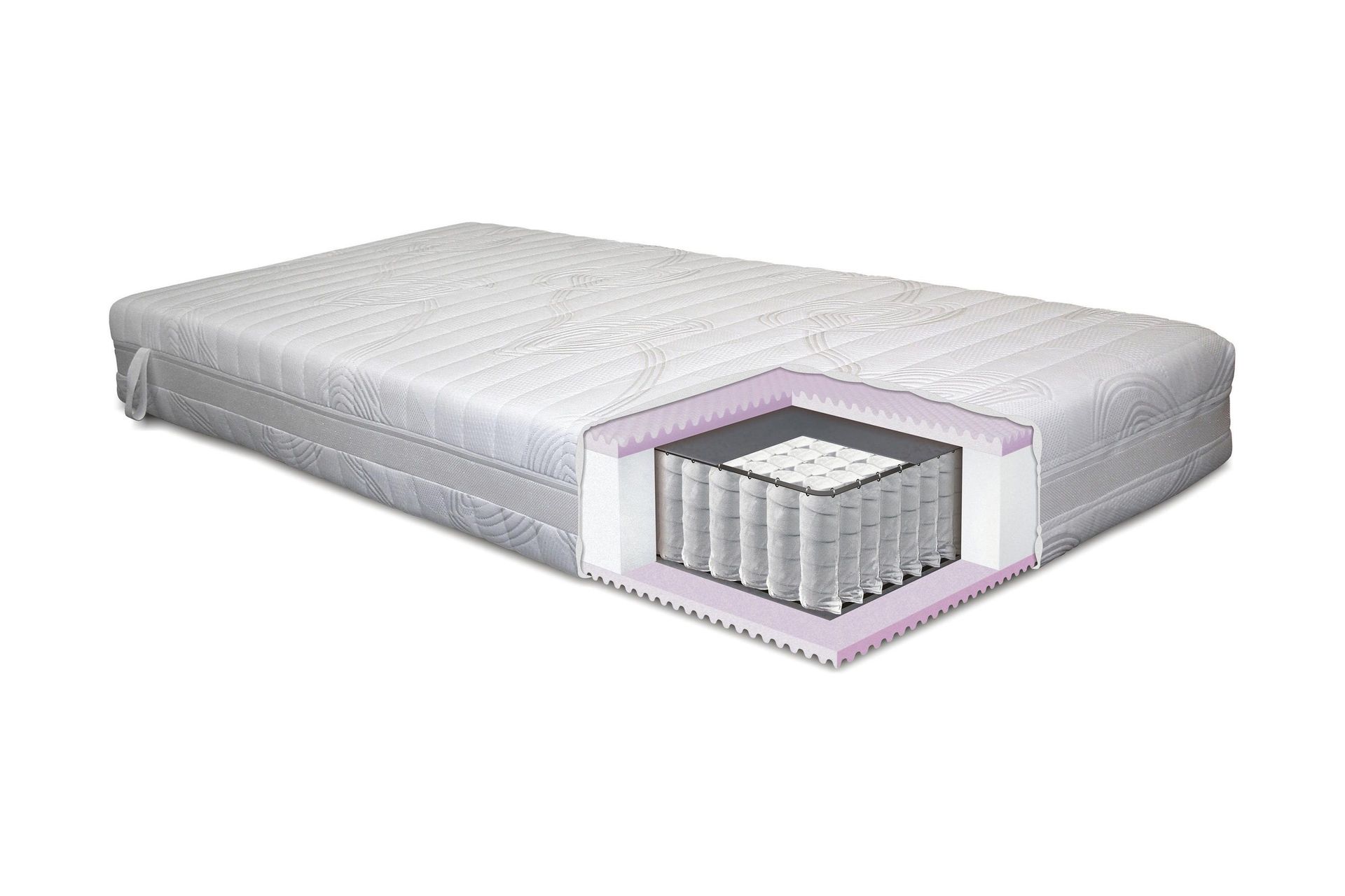 Lowell Res&aring;rmadrass 90x200 Fast - Vit