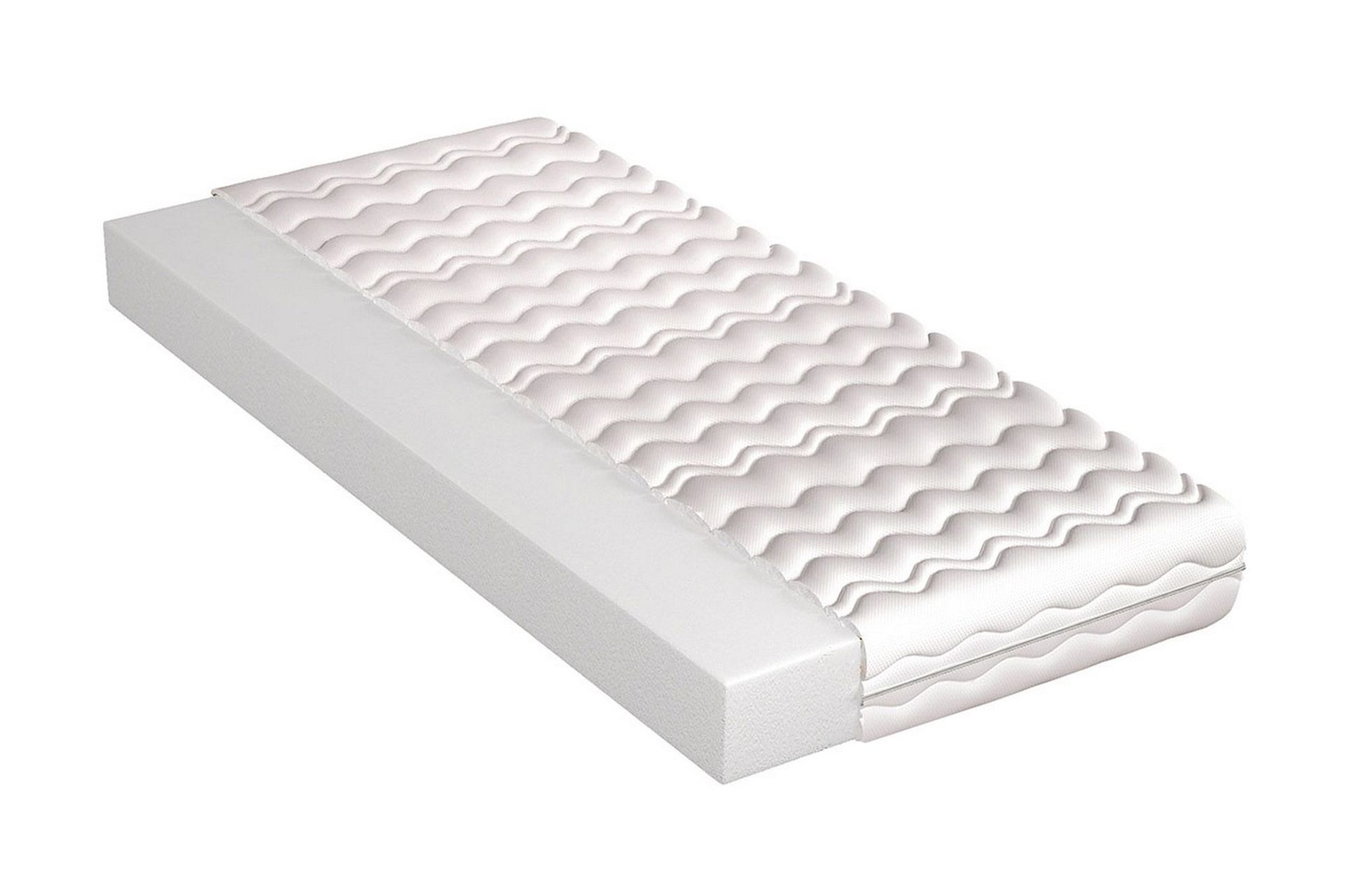 Manetto Madrass 80x190 cm - Vit