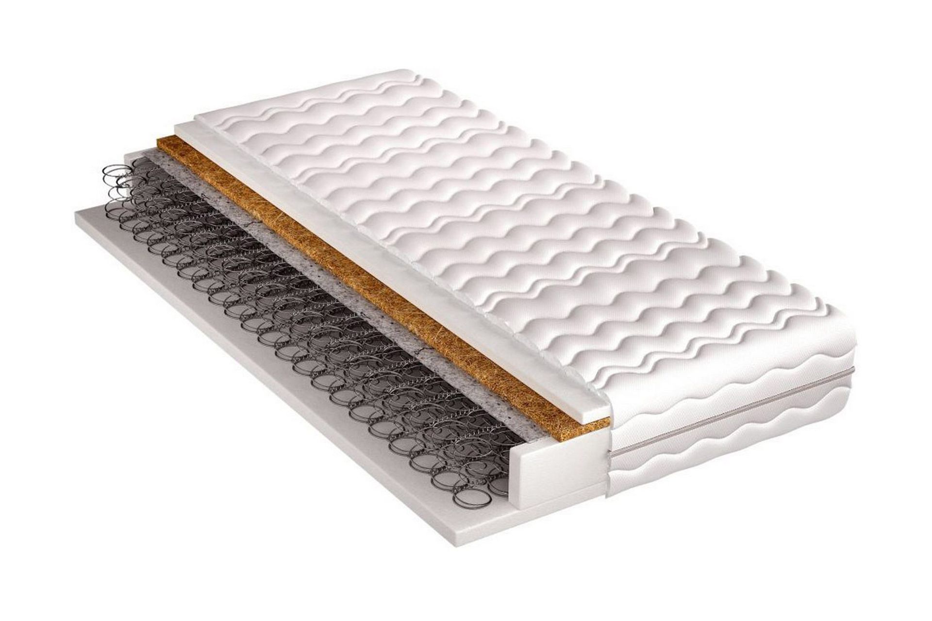 Presto Madrass 200x80x18 cm - Vit