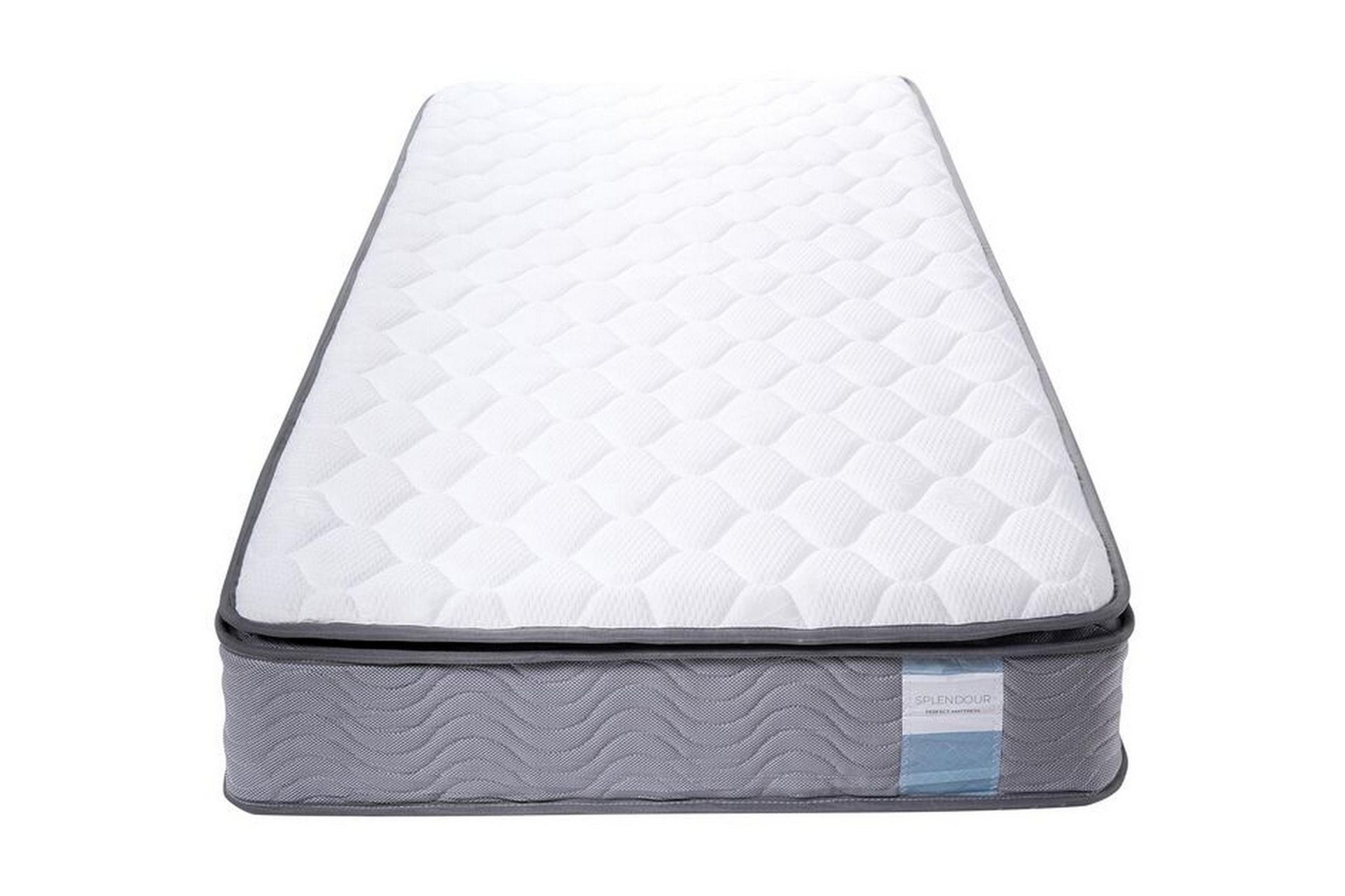 Brathay Res&aring;rmadrass Fast 90x200 cm - Vit