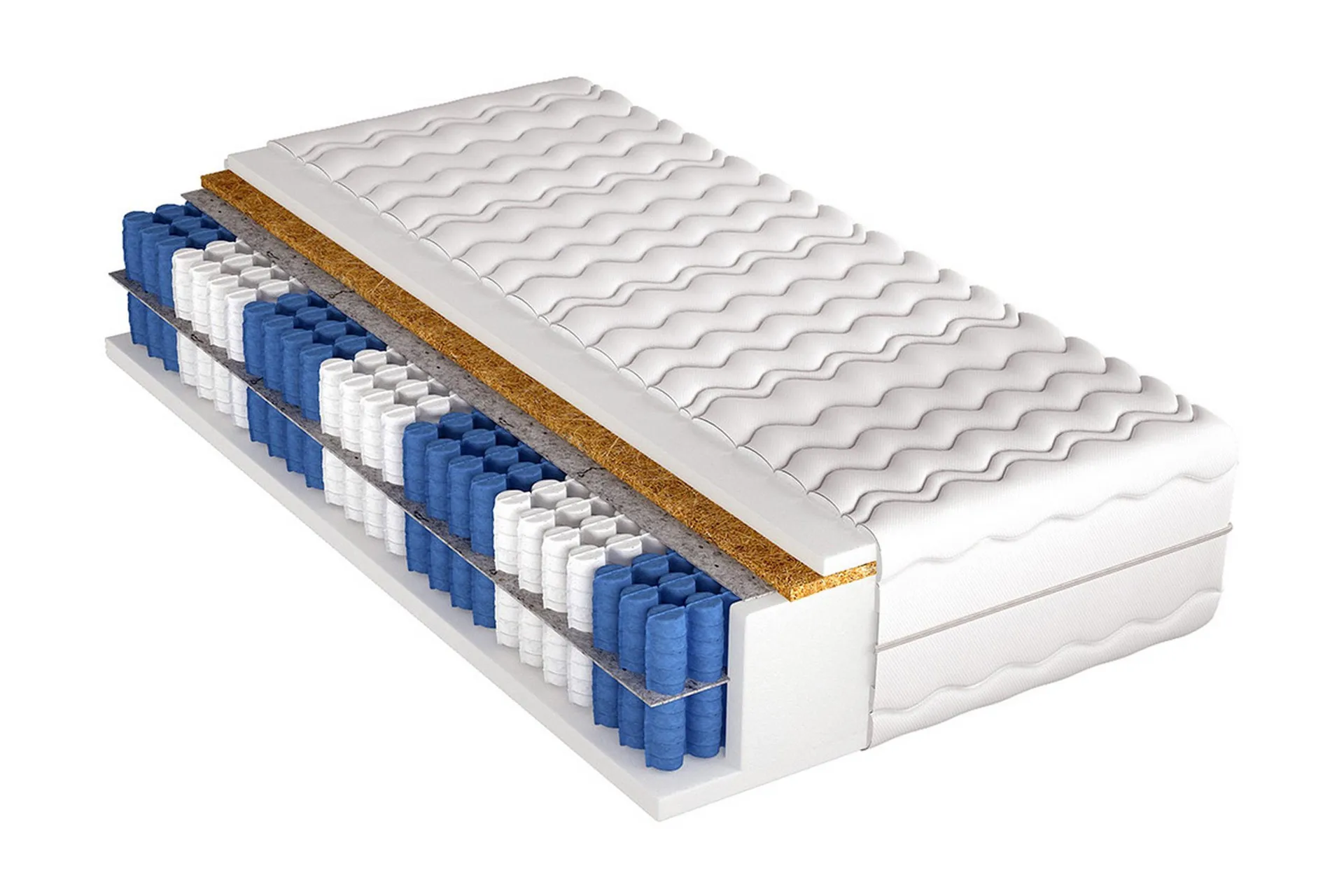 koko madrass 200x80x32 cm - flerfärgad