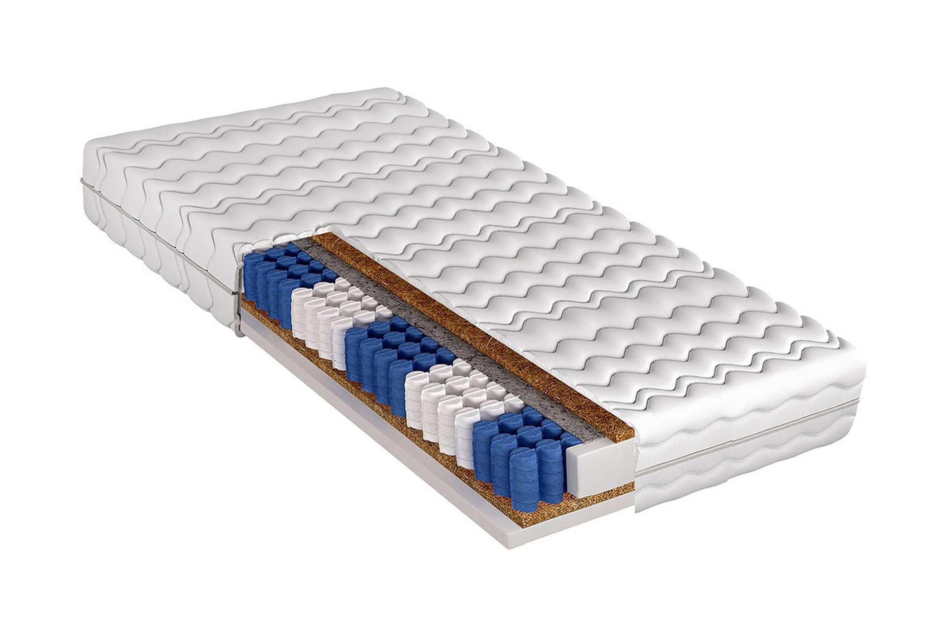 Madrass 180x200 - Vit