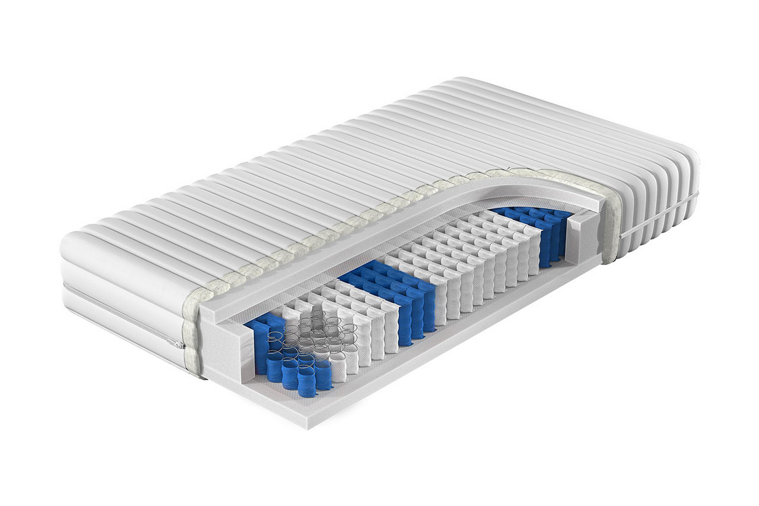 Madrass Campden 200x200 cm Vit