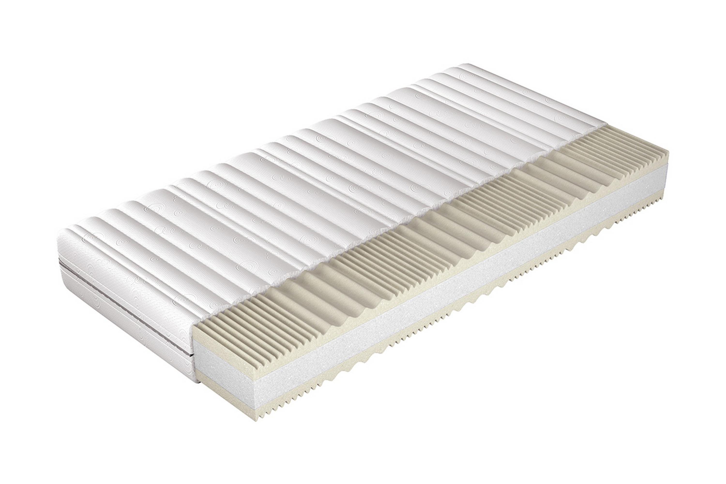 Madrass Exclusive 200x80x18 cm Vit