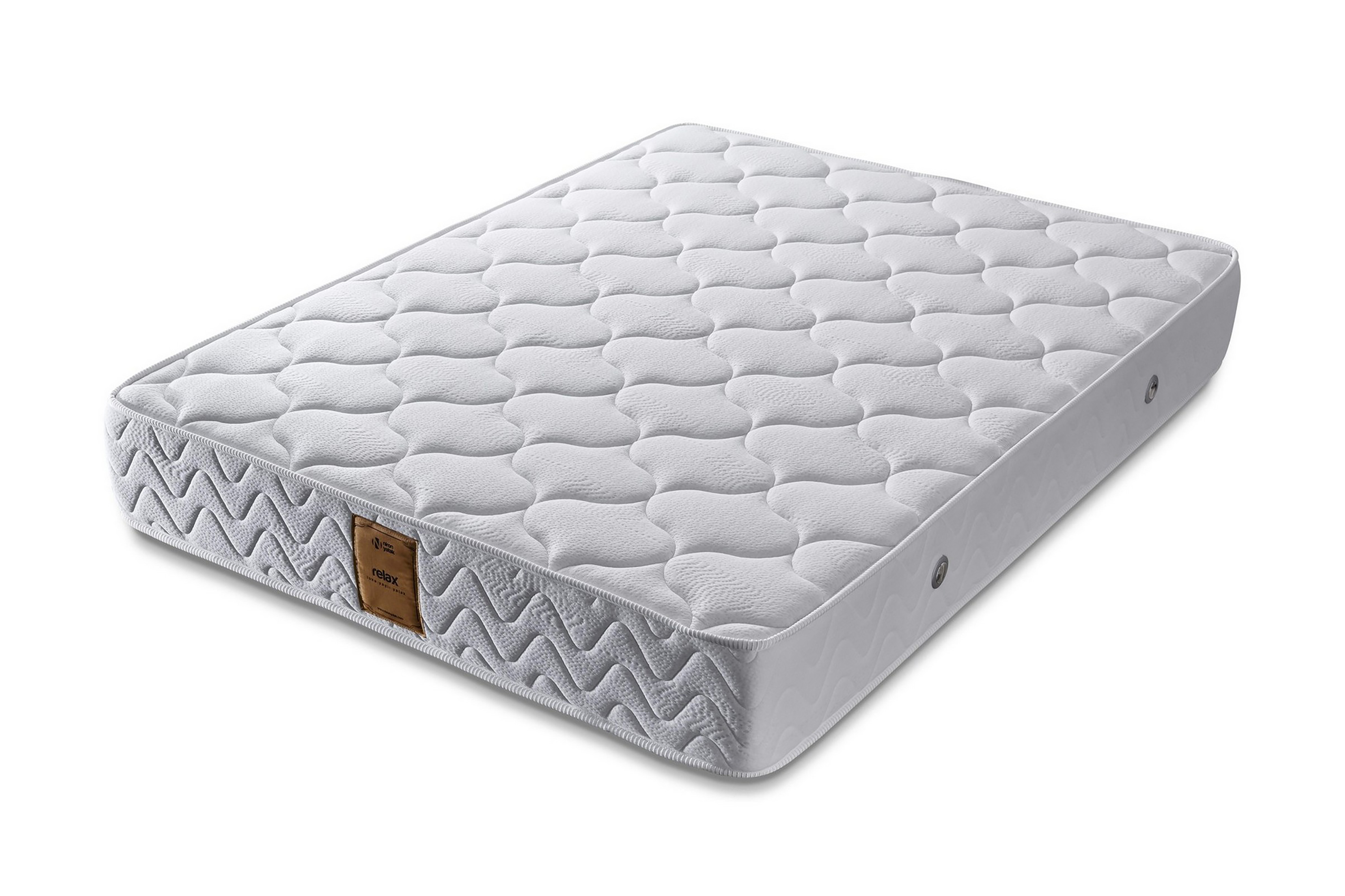 resårmadrass 160x200 cm - vit