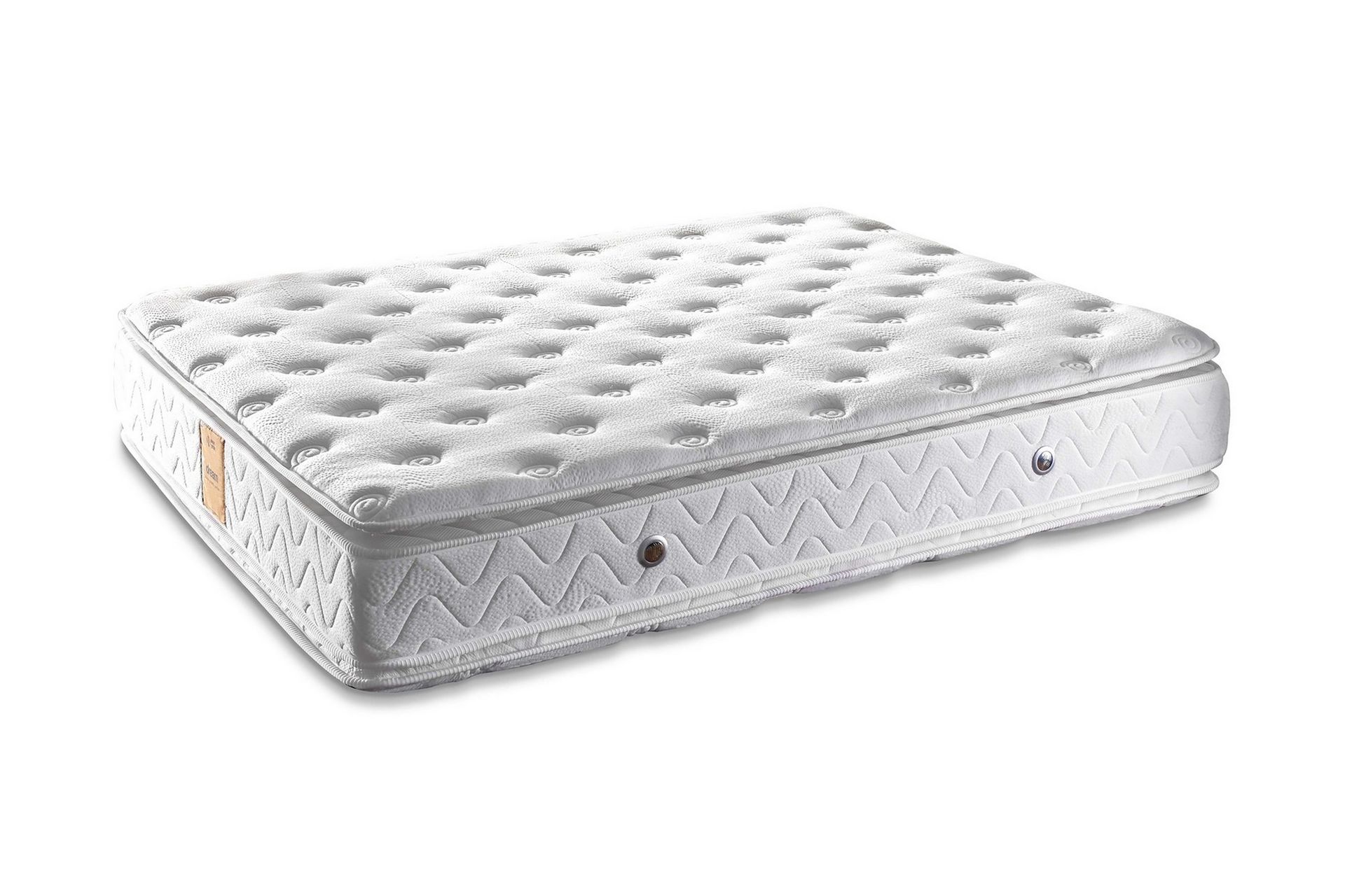 resårmadrass 160x200 cm - vit