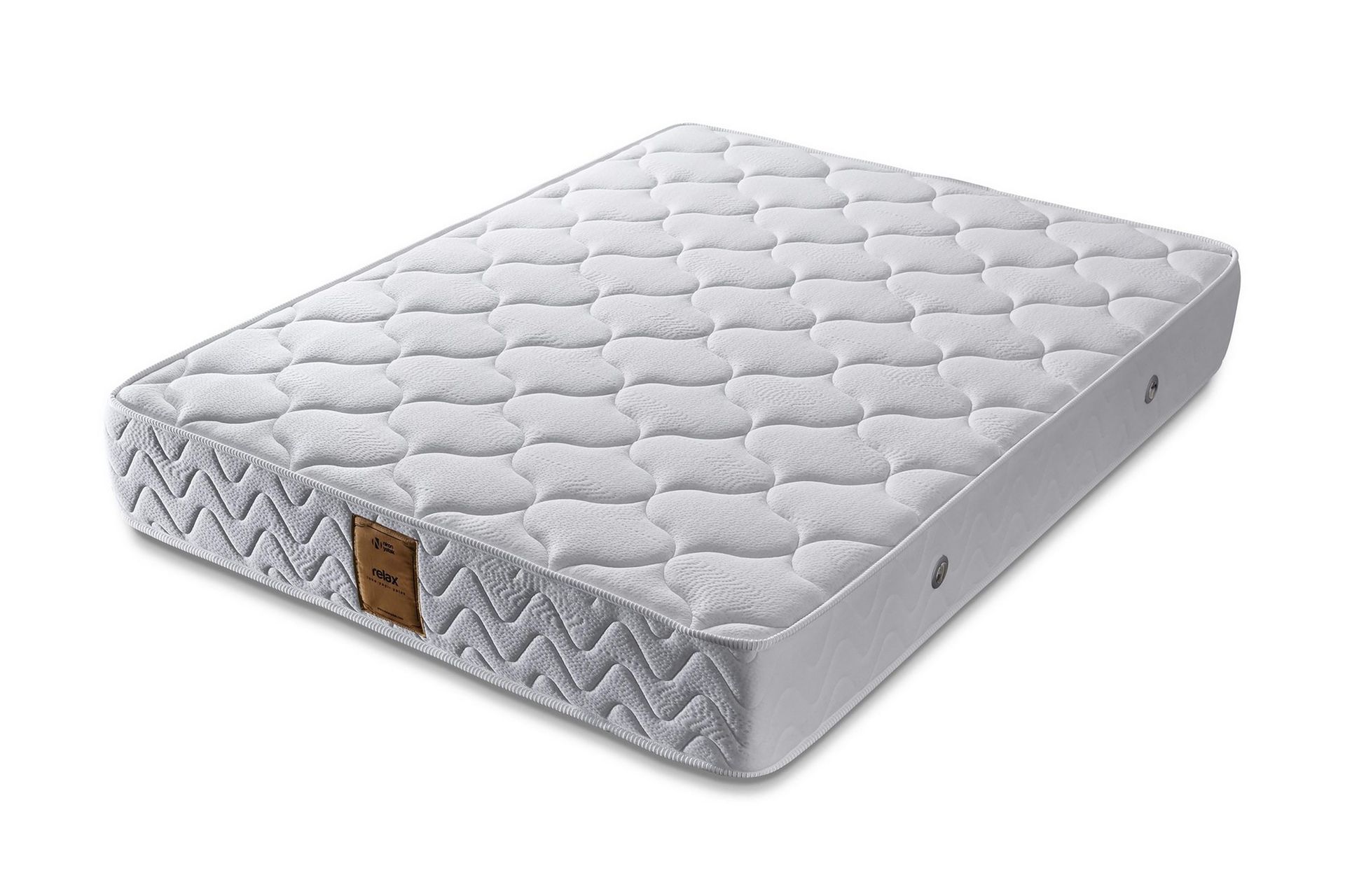 resårmadrass 180x200 cm - vit