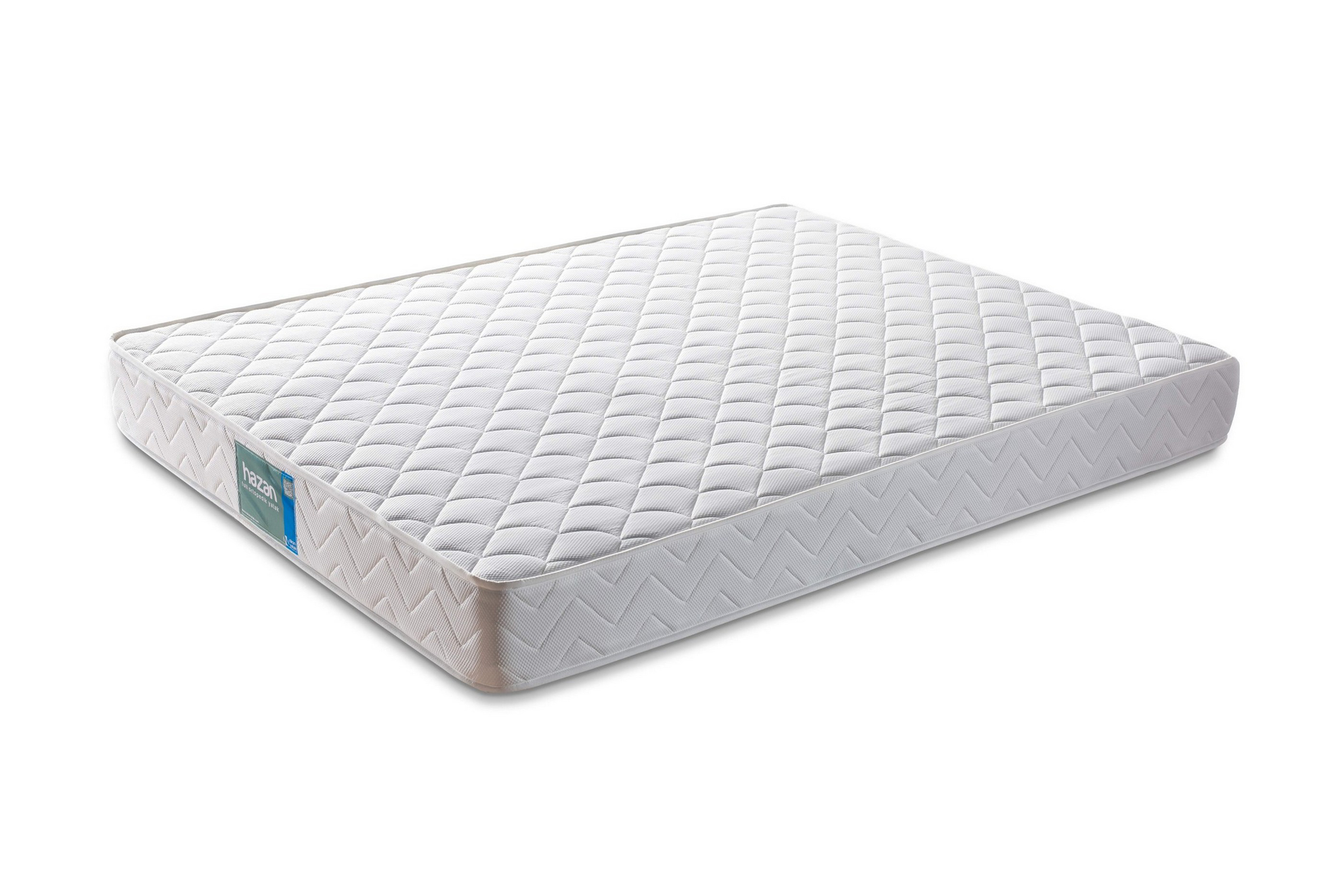 resårmadrass 90x200 cm - vit