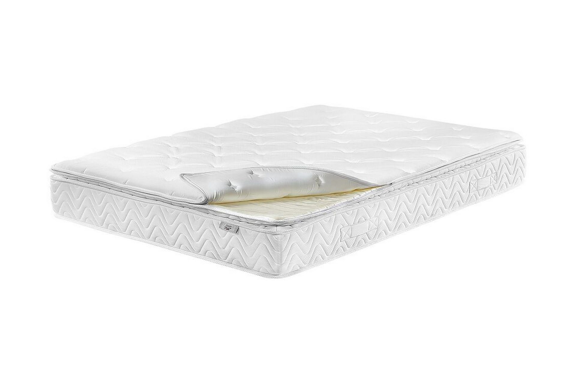 Skummadrass Luxusa 160x200 cm med Avtagbar Klädsel 160x200 cm -