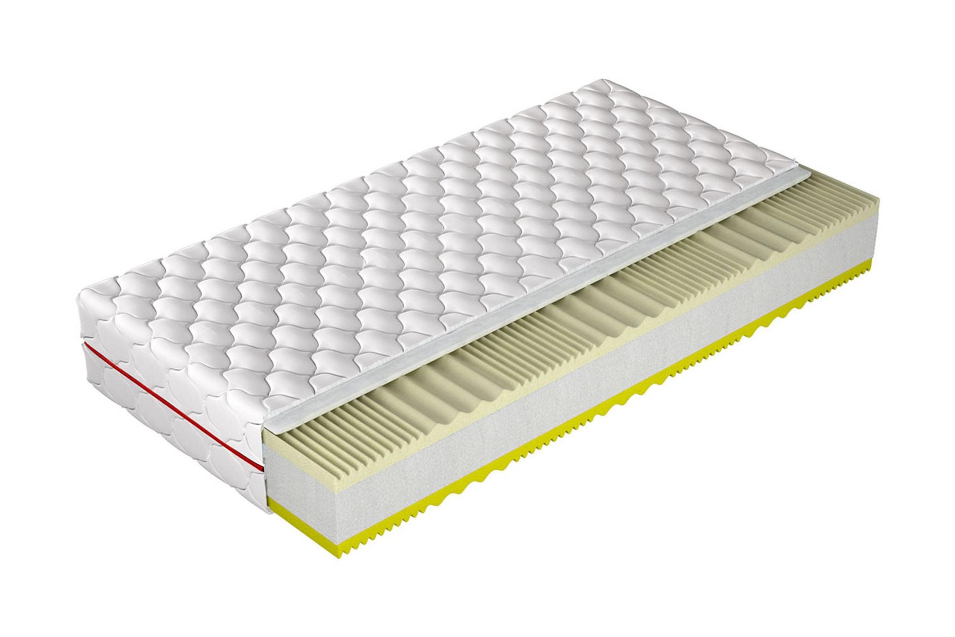 Visso Madrass 200x90x20 cm - Vit