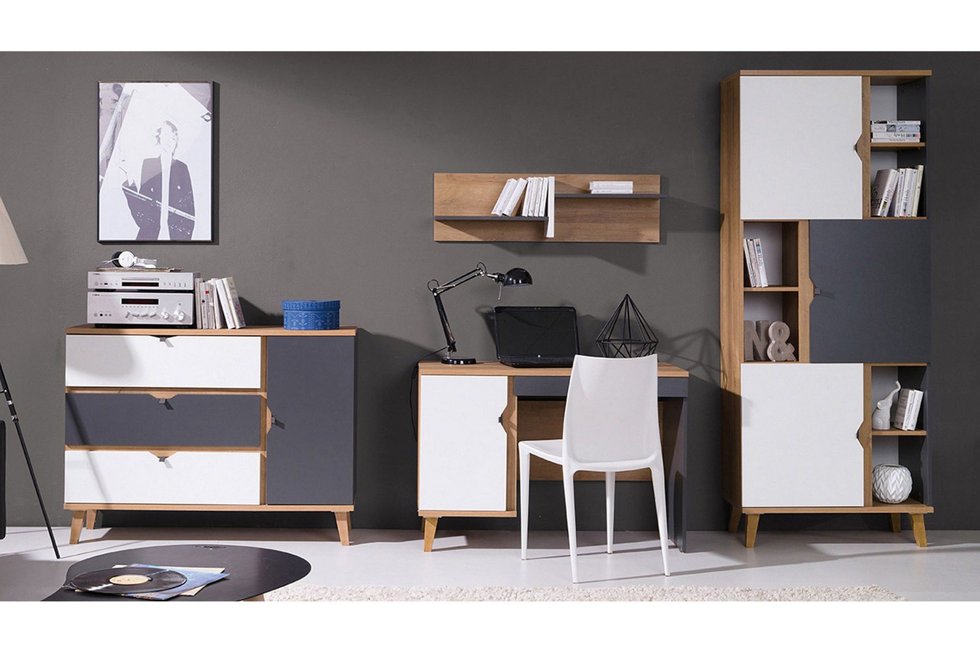 Memone Sovrumsset barn - Beige/Grå/Vit
