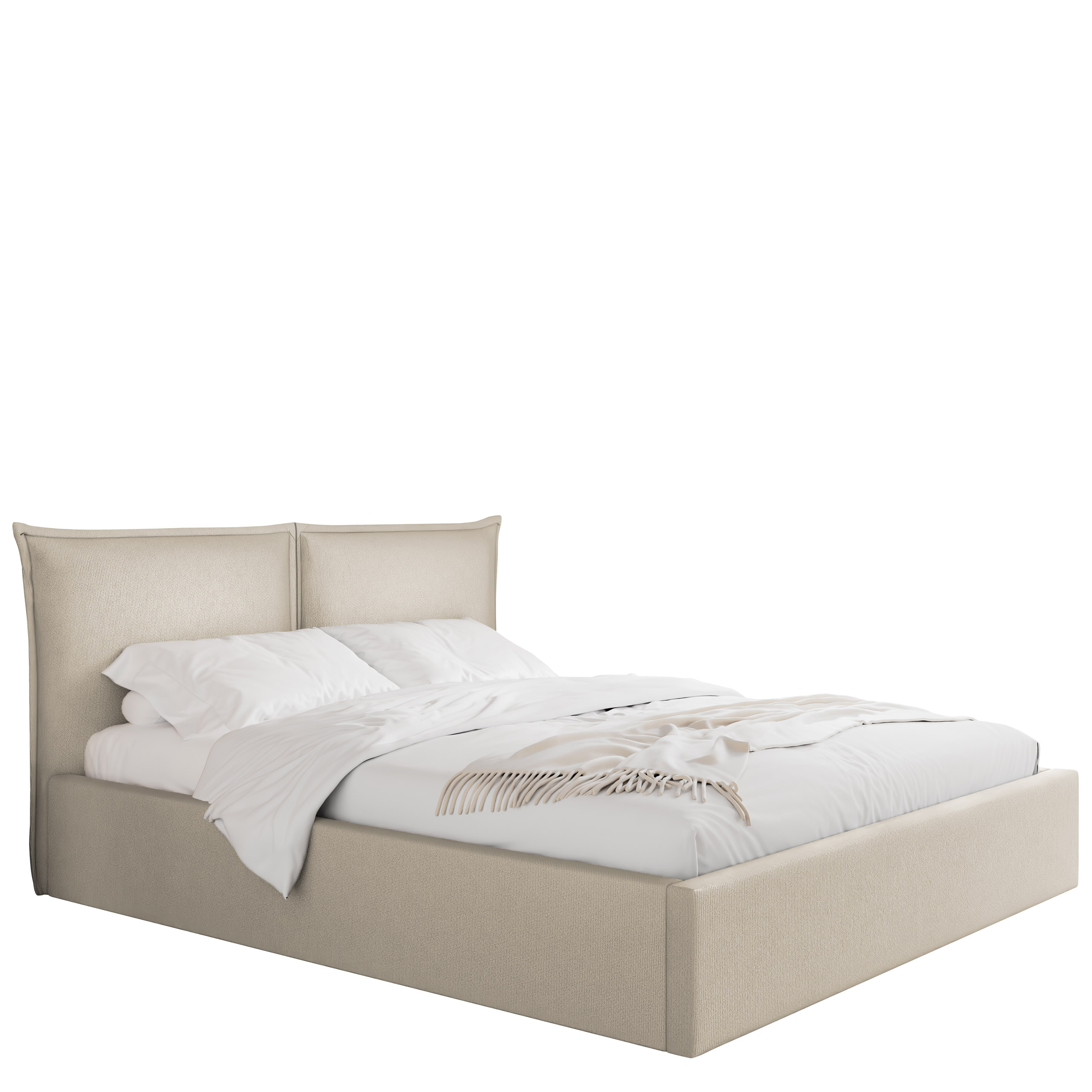 morricon sängram 140x200 cm - beige