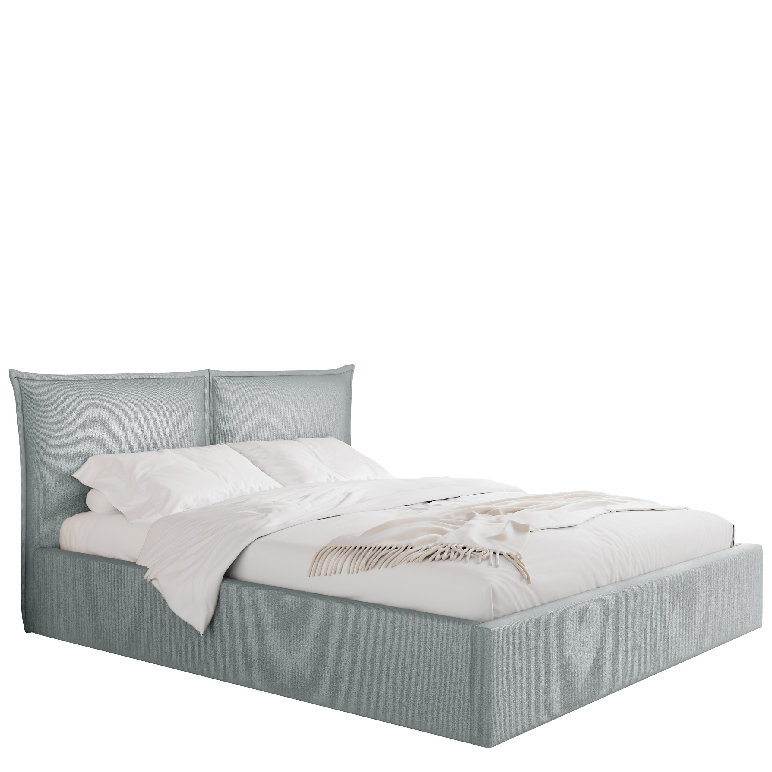 morricon sängram 140x200 cm - grå