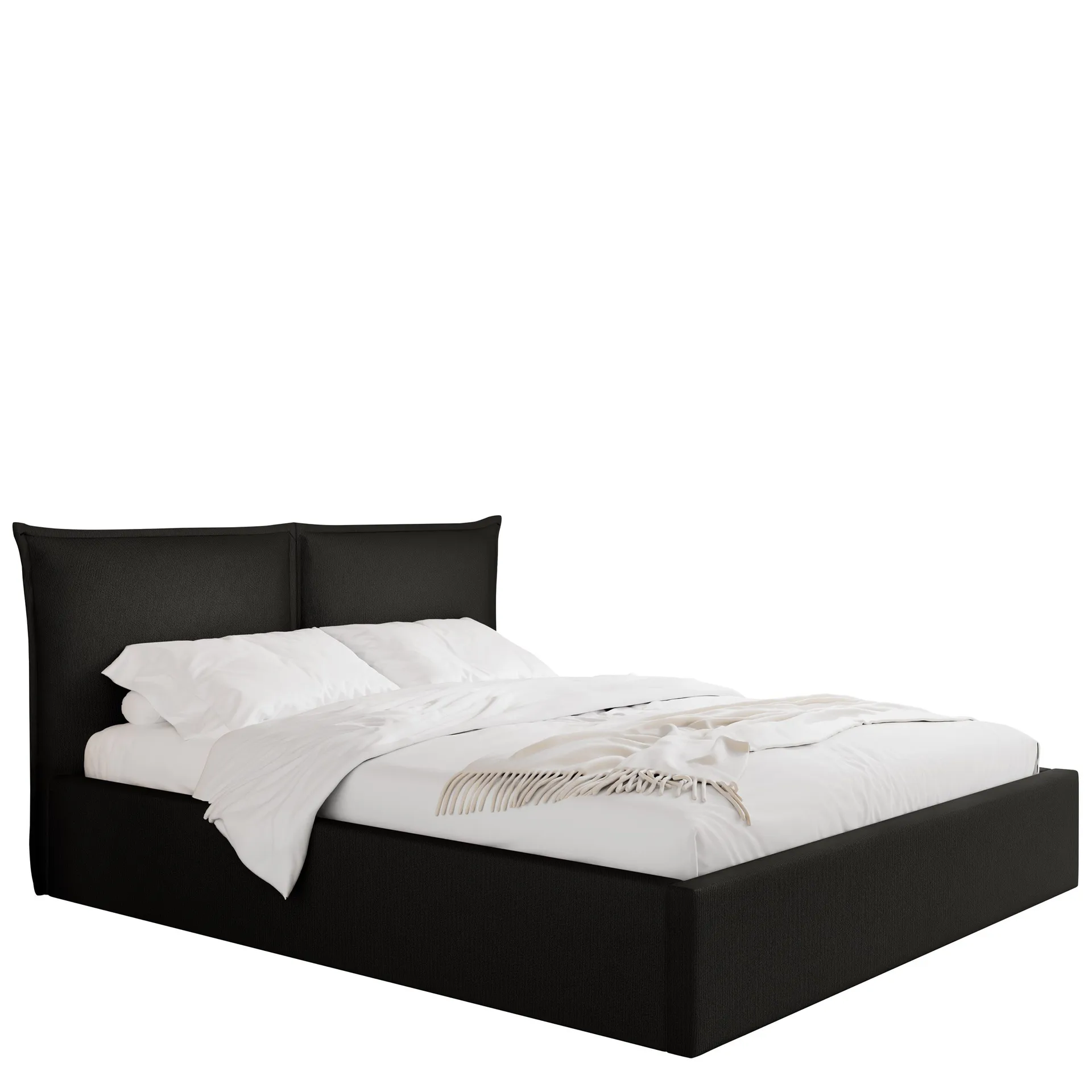 morricon sängram 180x200 cm - svart