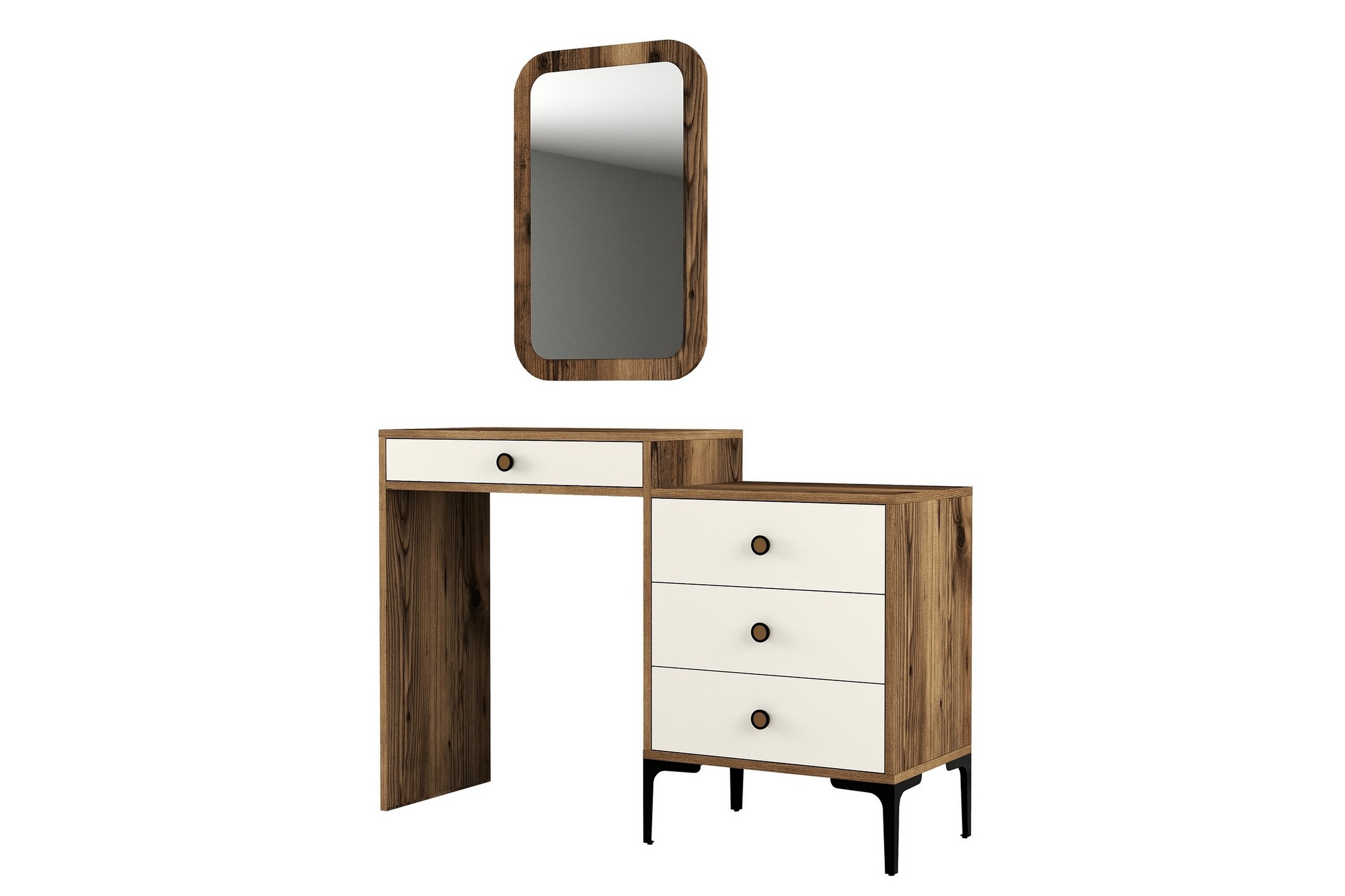Möbelset Ameias För Sovrum Brun/Beige Hanah Home