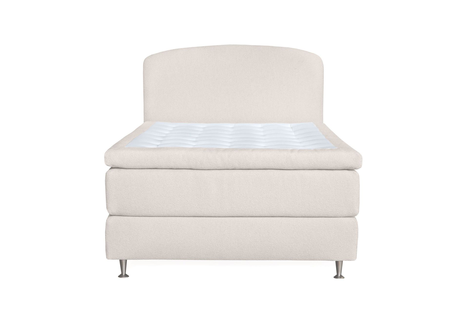 Oslo Lyx S&auml;ngpaket 140 curved loop 2 - Ljusbeige