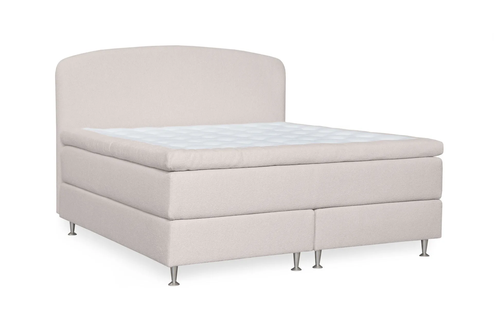 Oslo Lyx S&auml;ngpaket 180 curved loop 2 - Ljusbeige