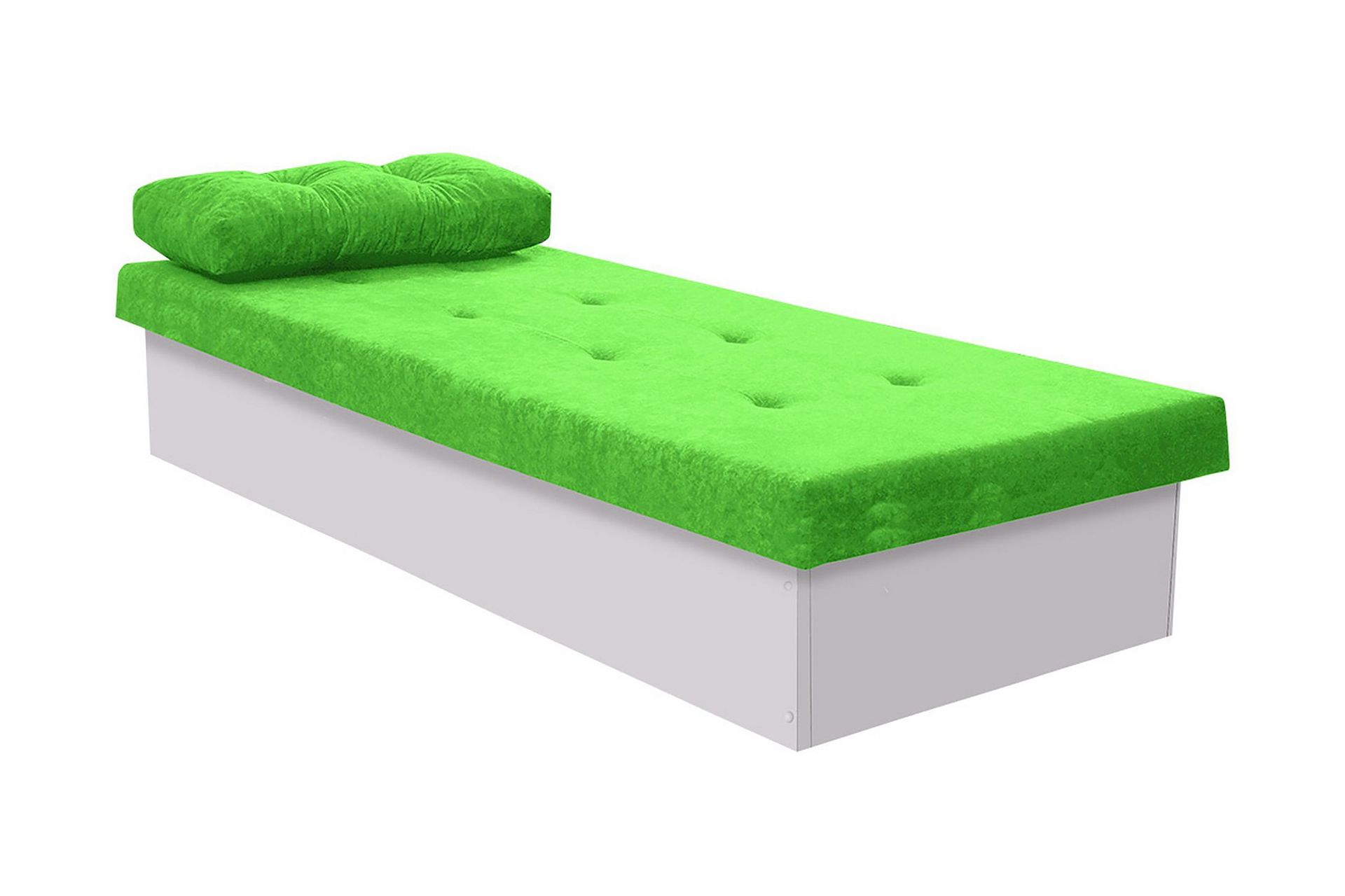 Berta Rams&auml;ng 190x80x38 cm - Vit