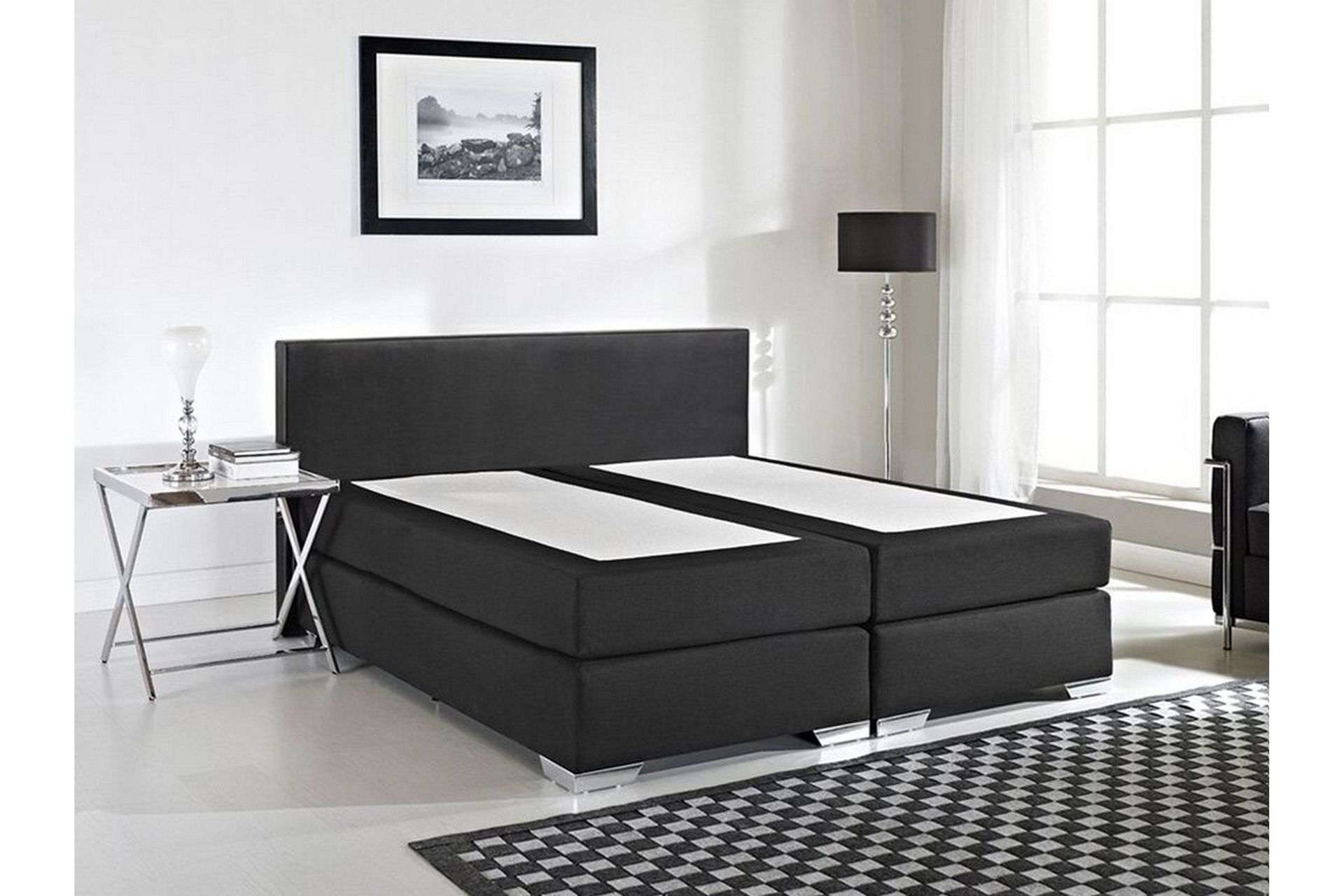 President Dubbelsäng 180\|200 cm - Svart