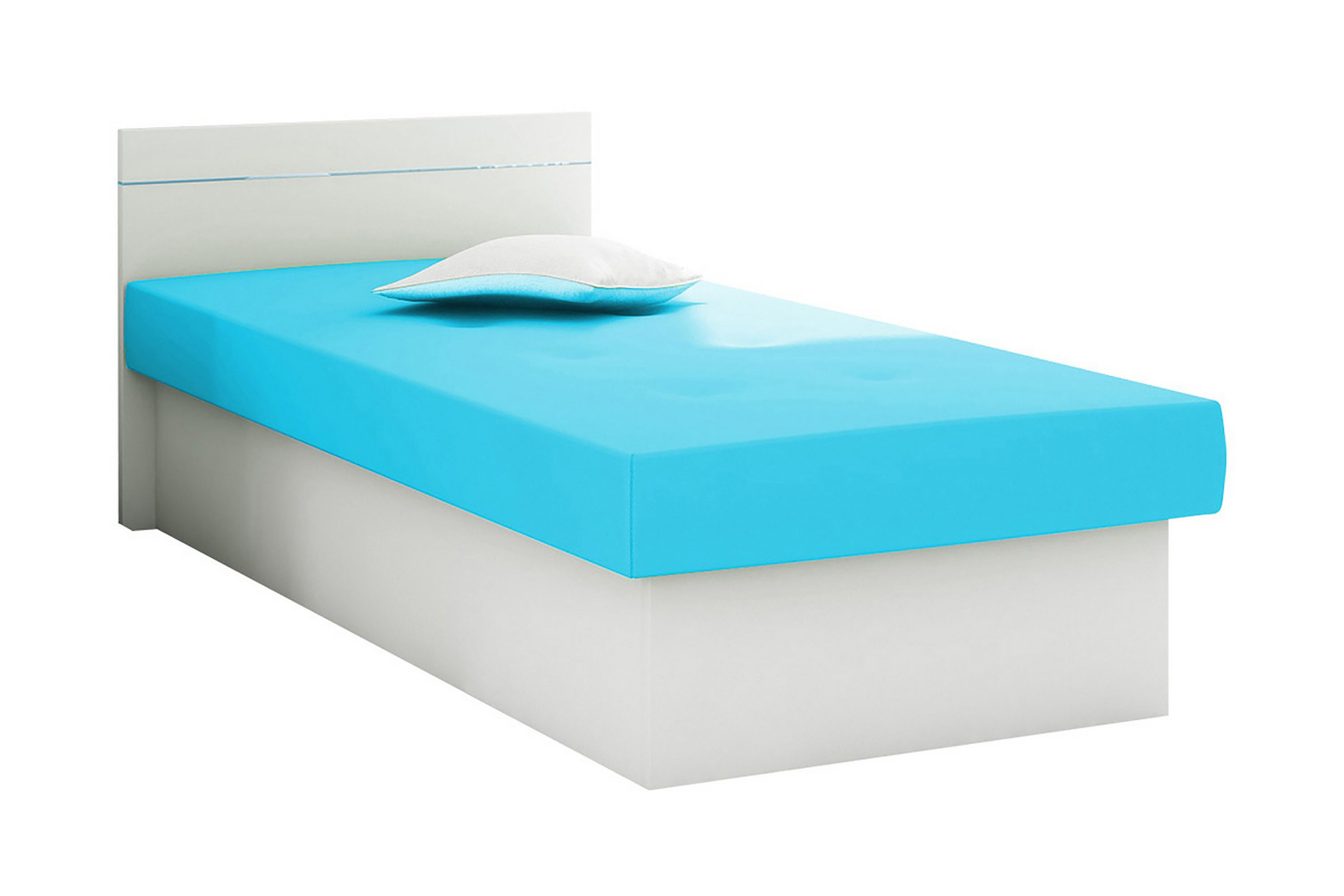 Ramsäng Berta 192x80x68 cm Vit