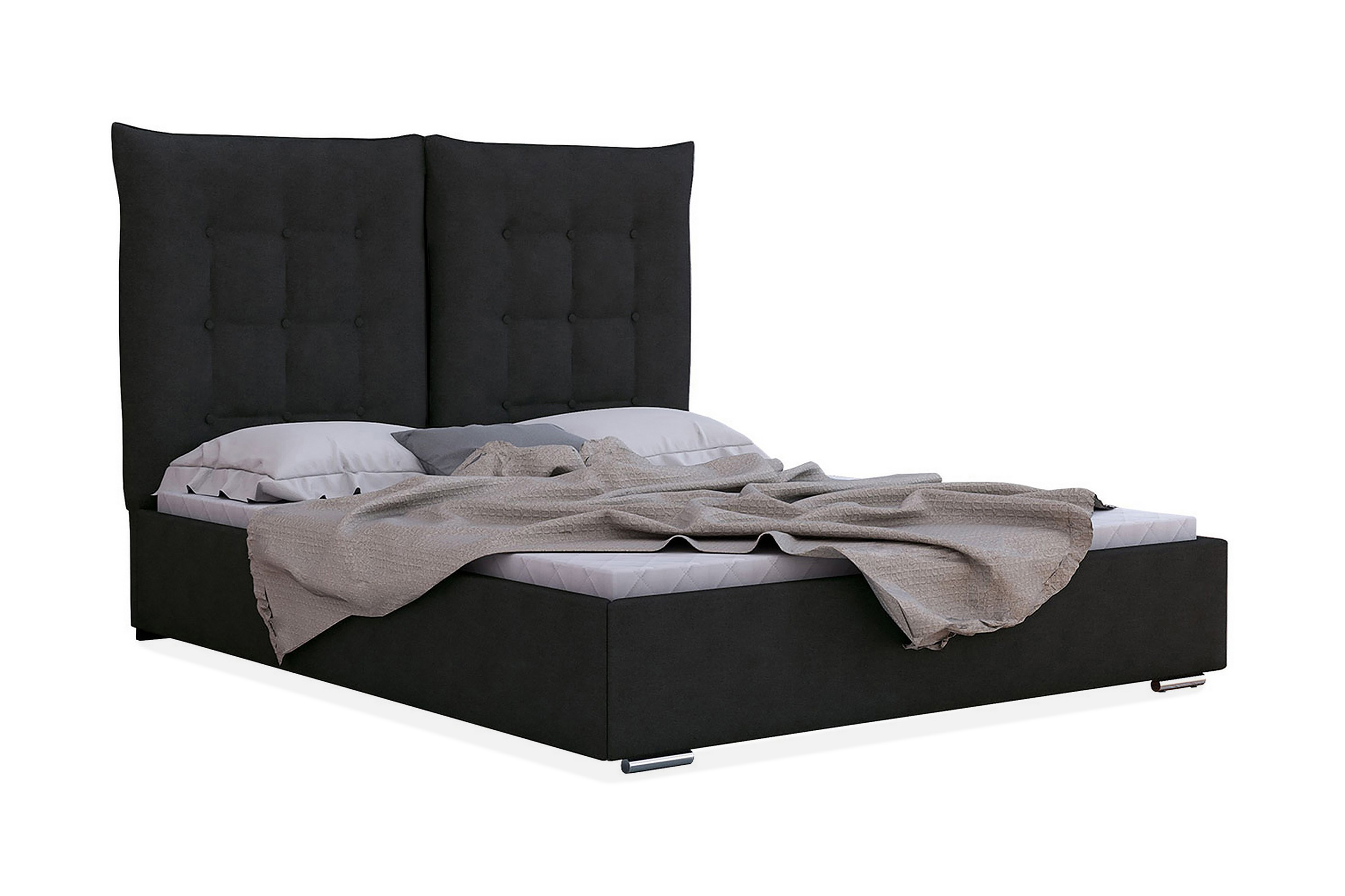 Ramsäng Szymon 214x155x128 cm Svart