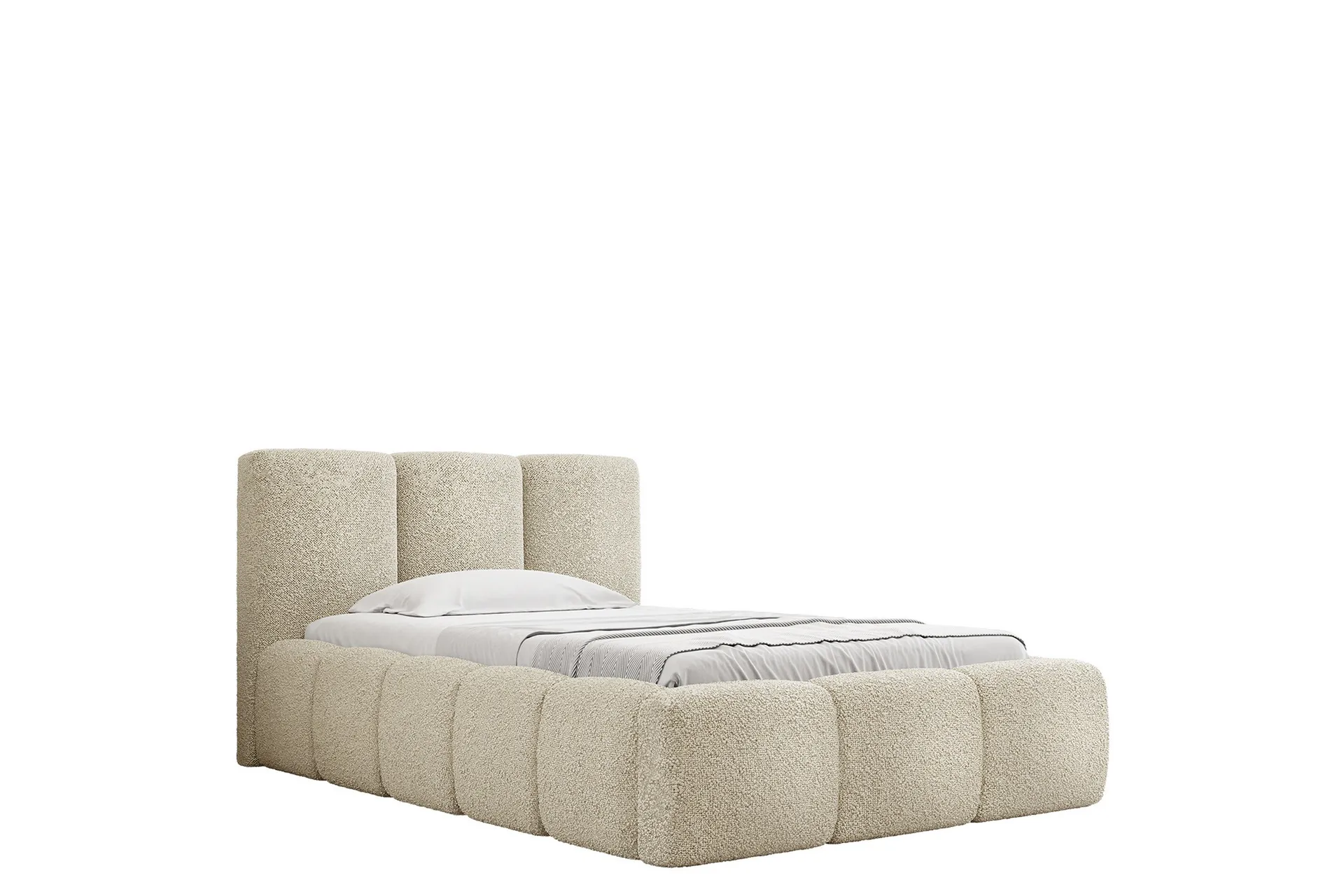 Salvenor S&auml;ngram med F&ouml;rvaring 90x200 cm - Beige
