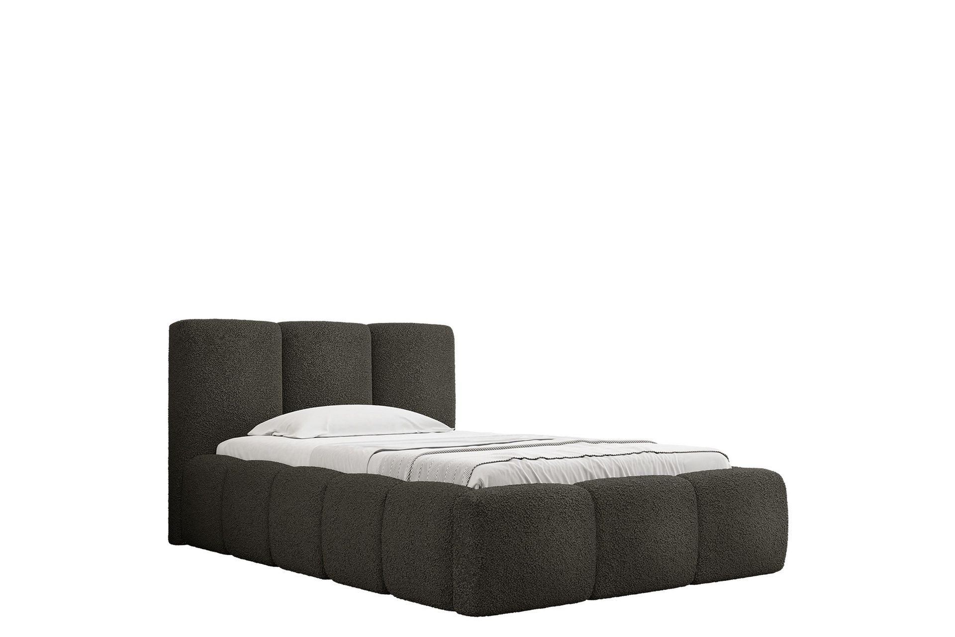 Salvenor S&auml;ngram med F&ouml;rvaring 90x200 cm - Gr&aring;