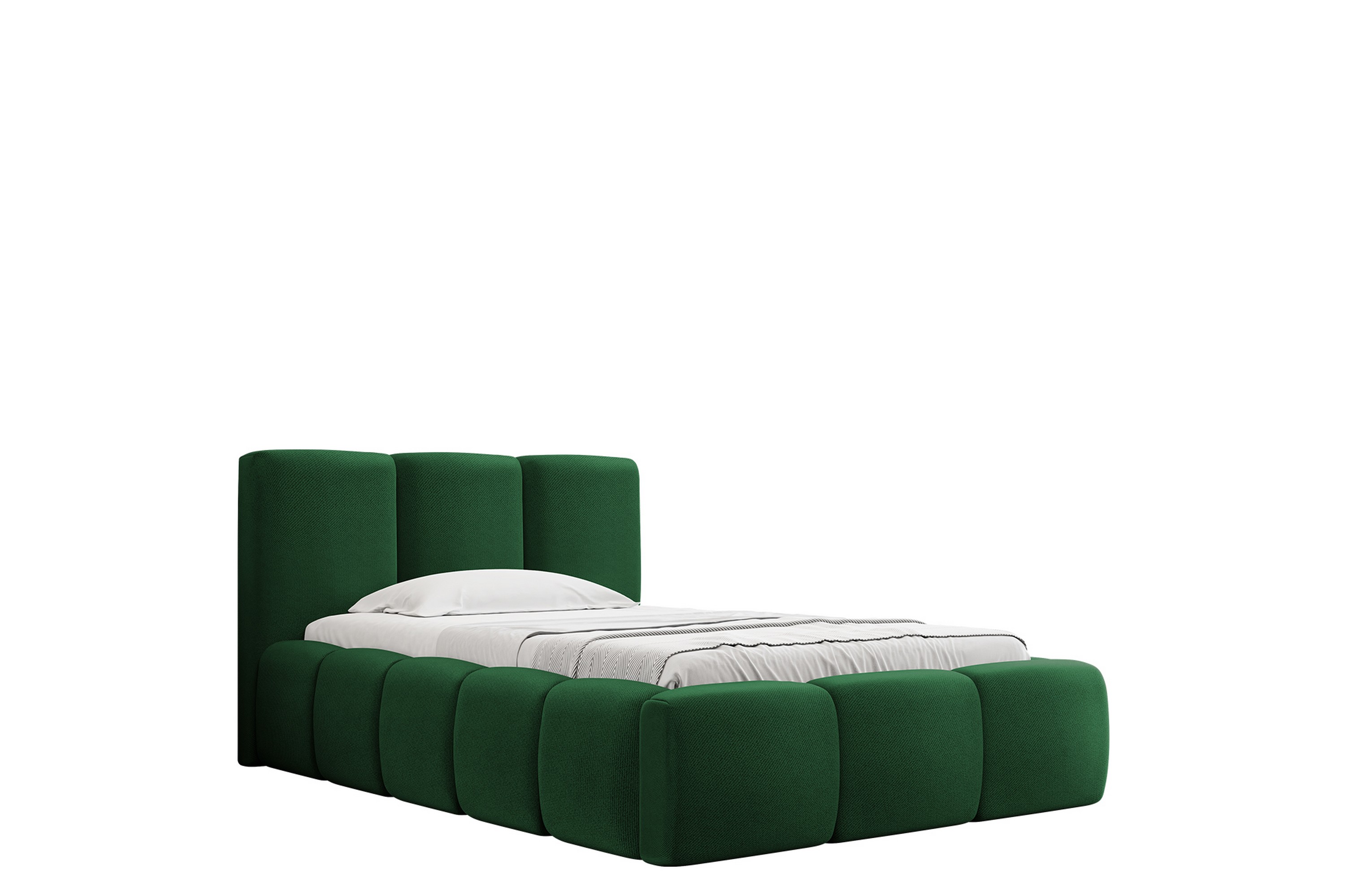 salvenor sängram med förvaring 90x200 cm - grön