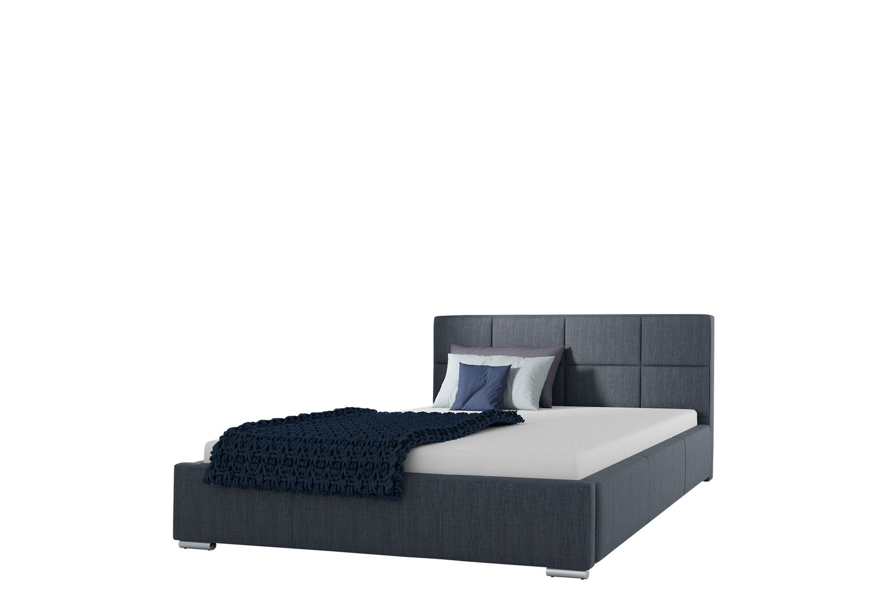 sirdal sängram 180x200 cm - grå