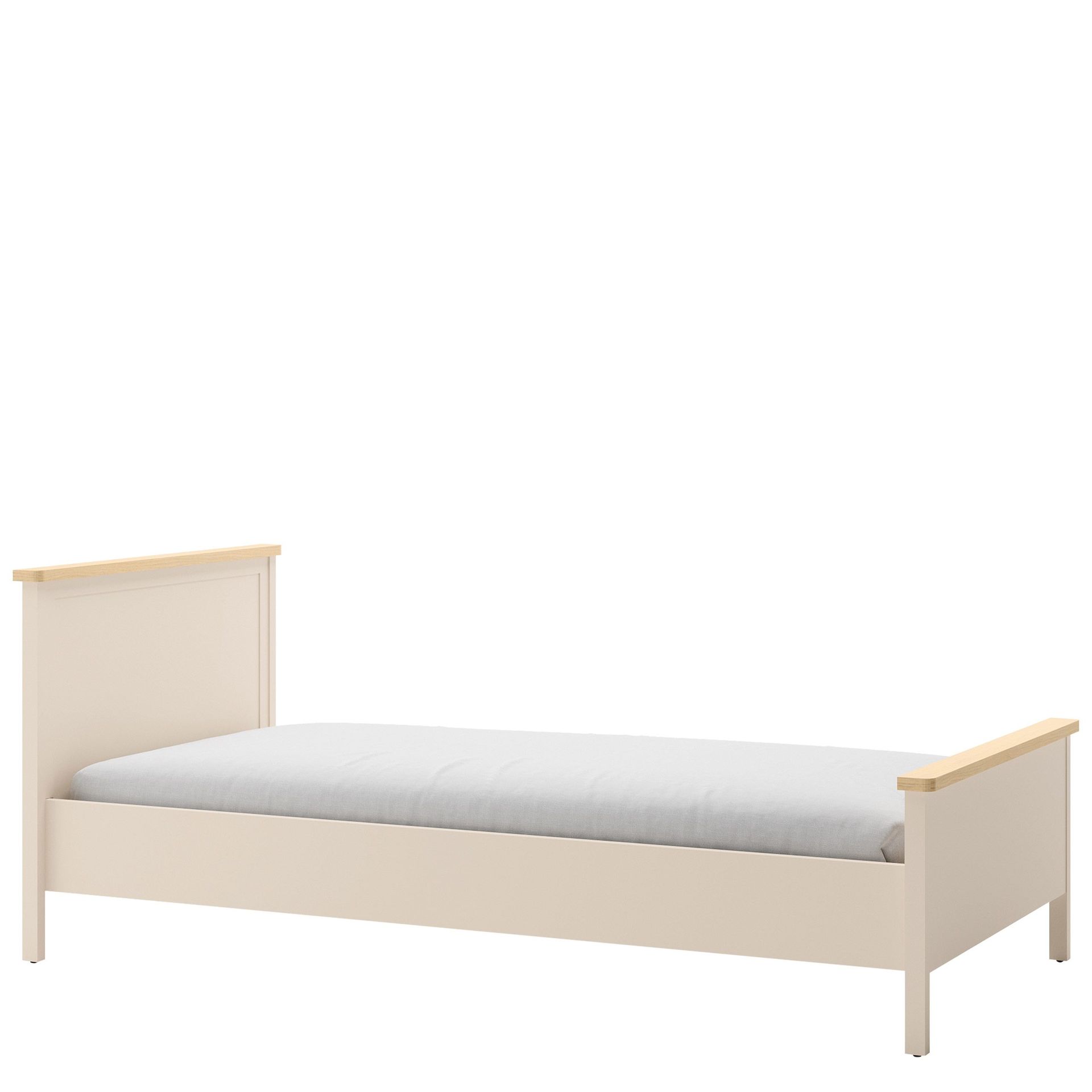 Storys säng 90x200 cm - Beige, ek
