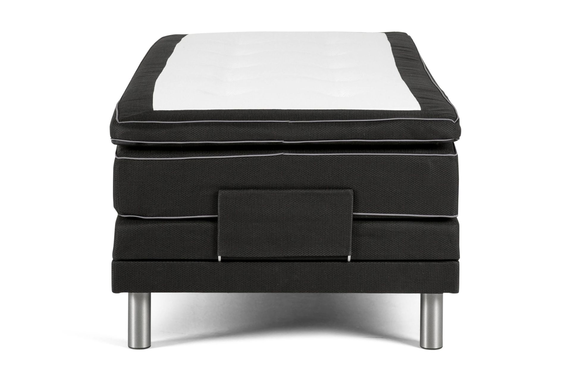 Detroit St&auml;llbar S&auml;ng 90x200 cm H&ouml;j och s&auml;nkbar - Svart