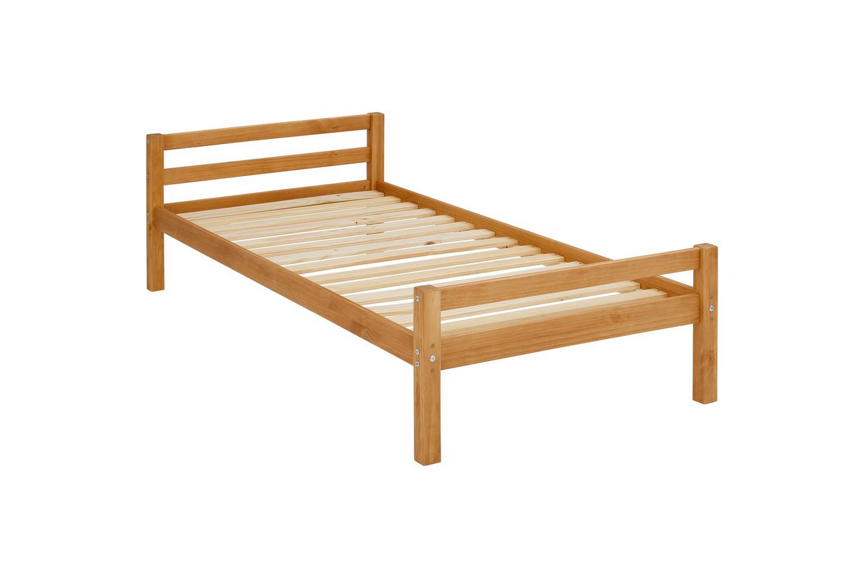 säng alpi 90x200 cm natur - natur