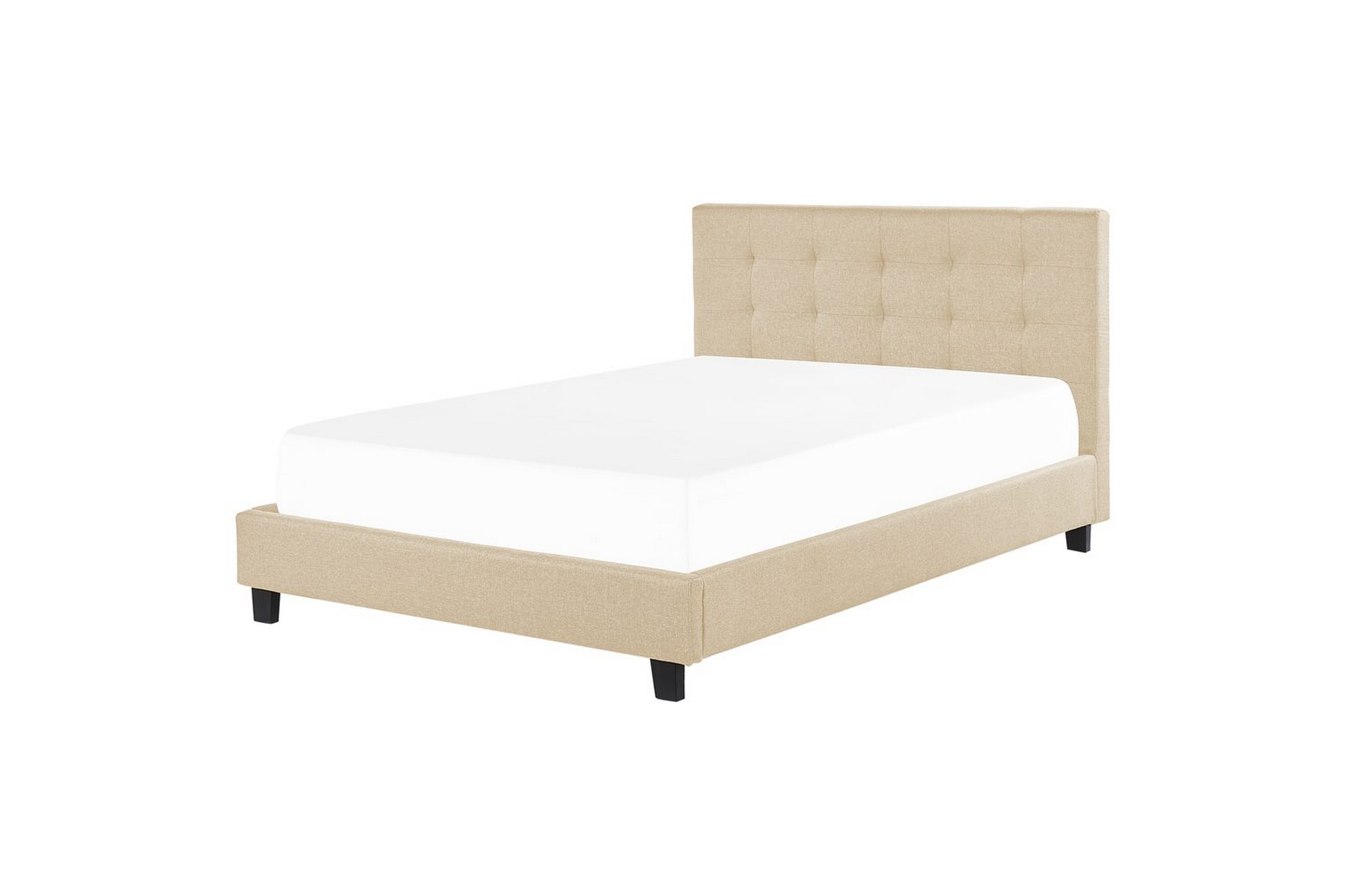 säng med lamellram la rochelle - beige, 180x200 cm