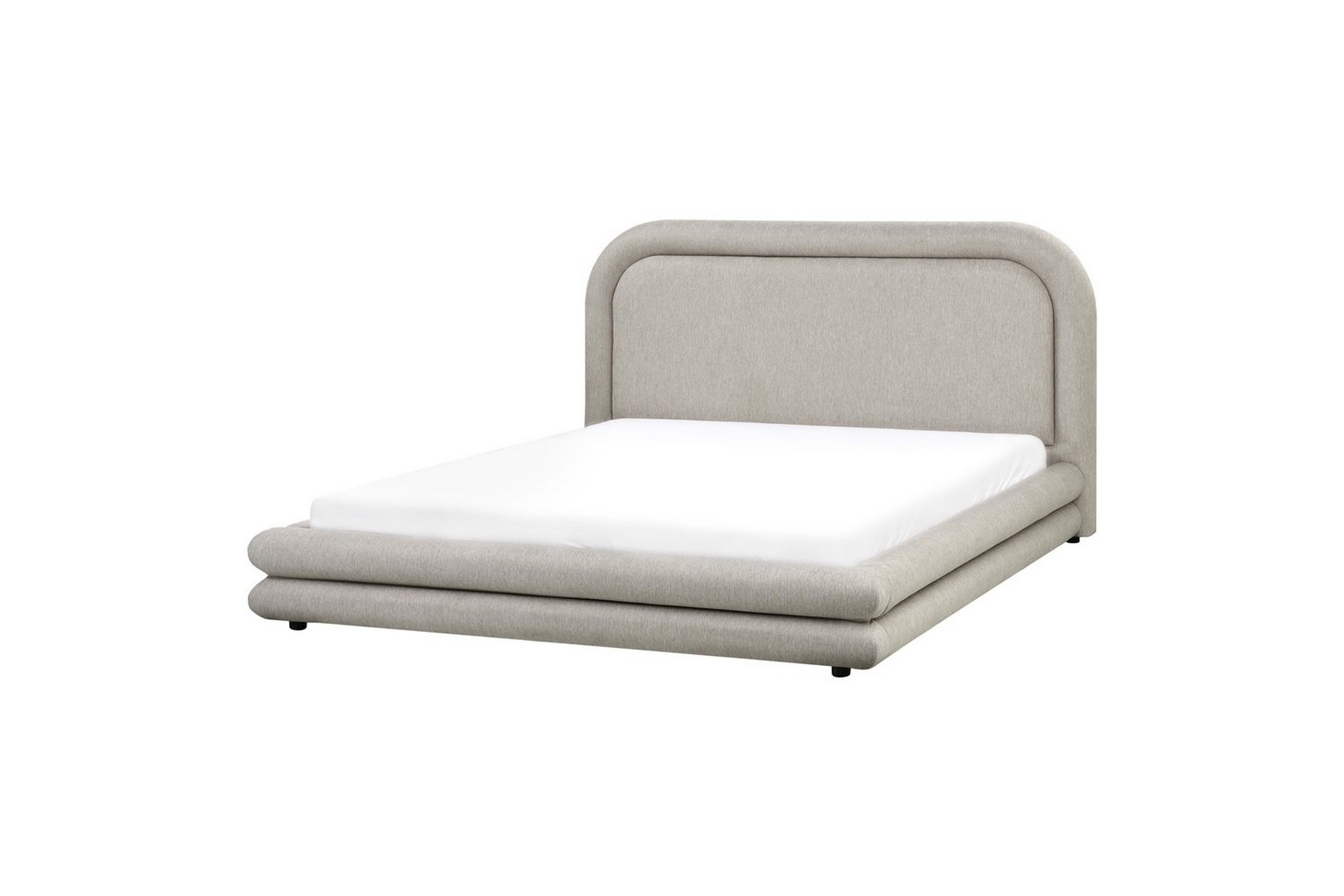 säng med lamellram lavardens - beige, svart, 160x200 cm