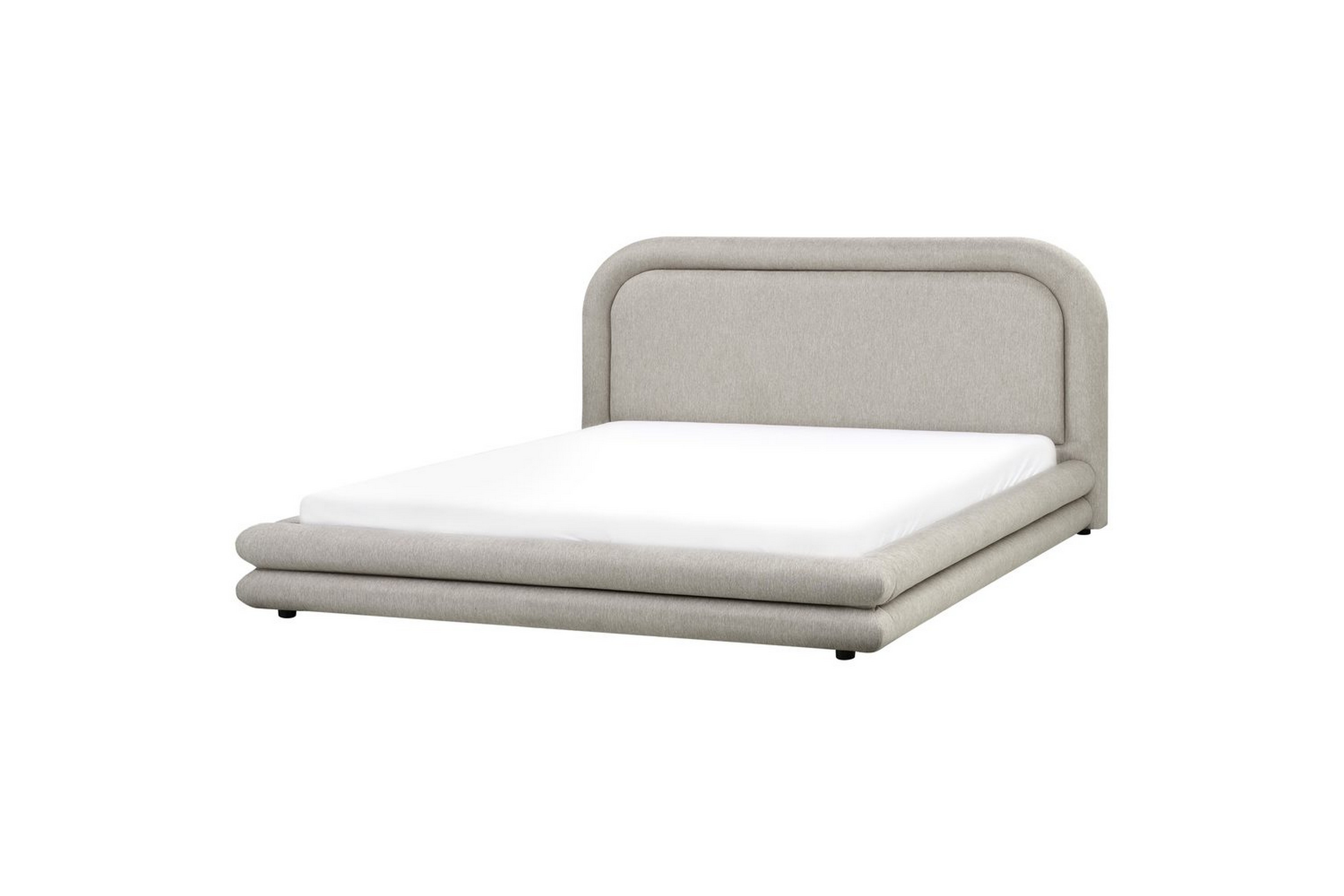 säng med lamellram lavardens - taupe, svart, 180x200 cm