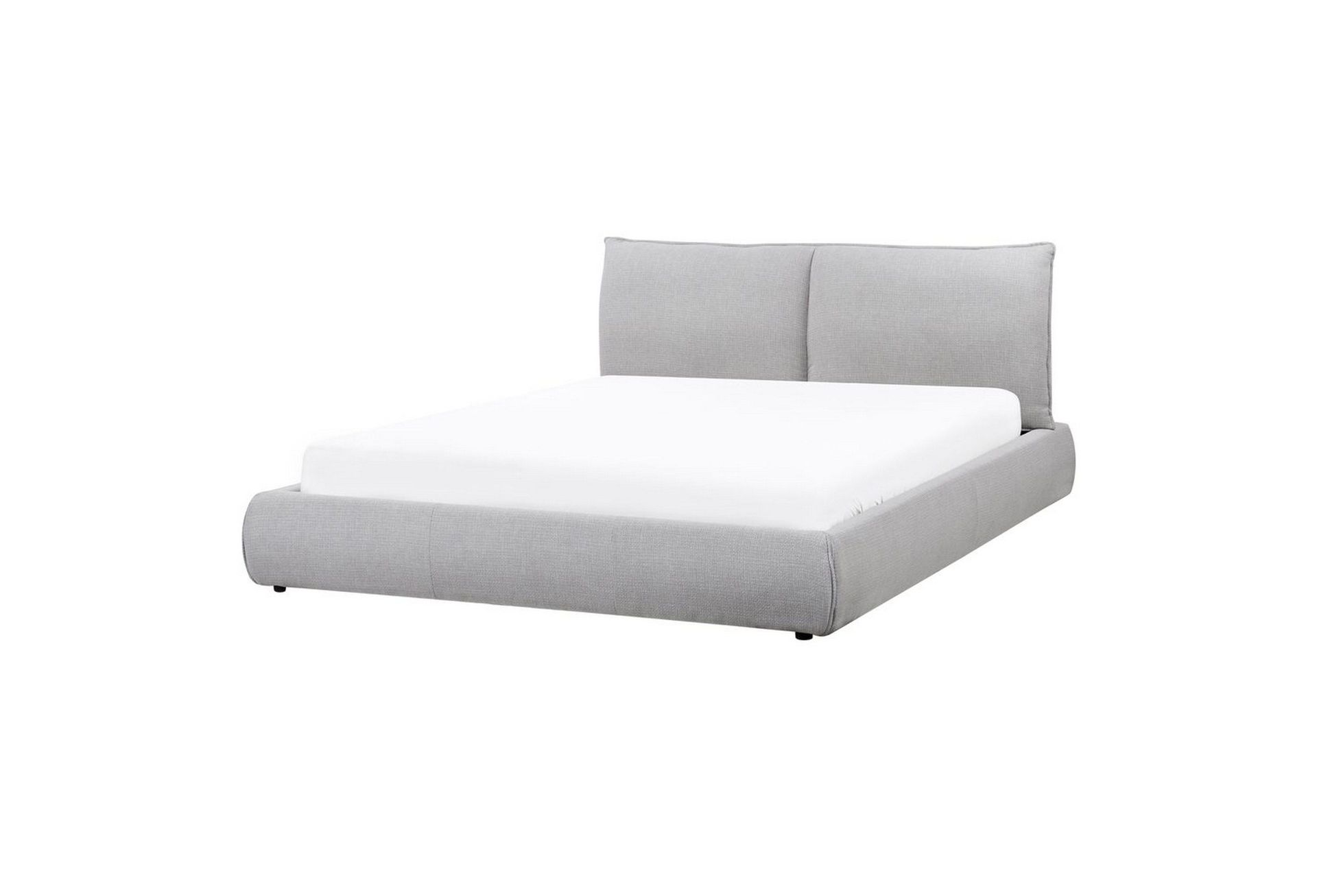 säng med lamellram vinay - ljusgrå, 160x200 cm