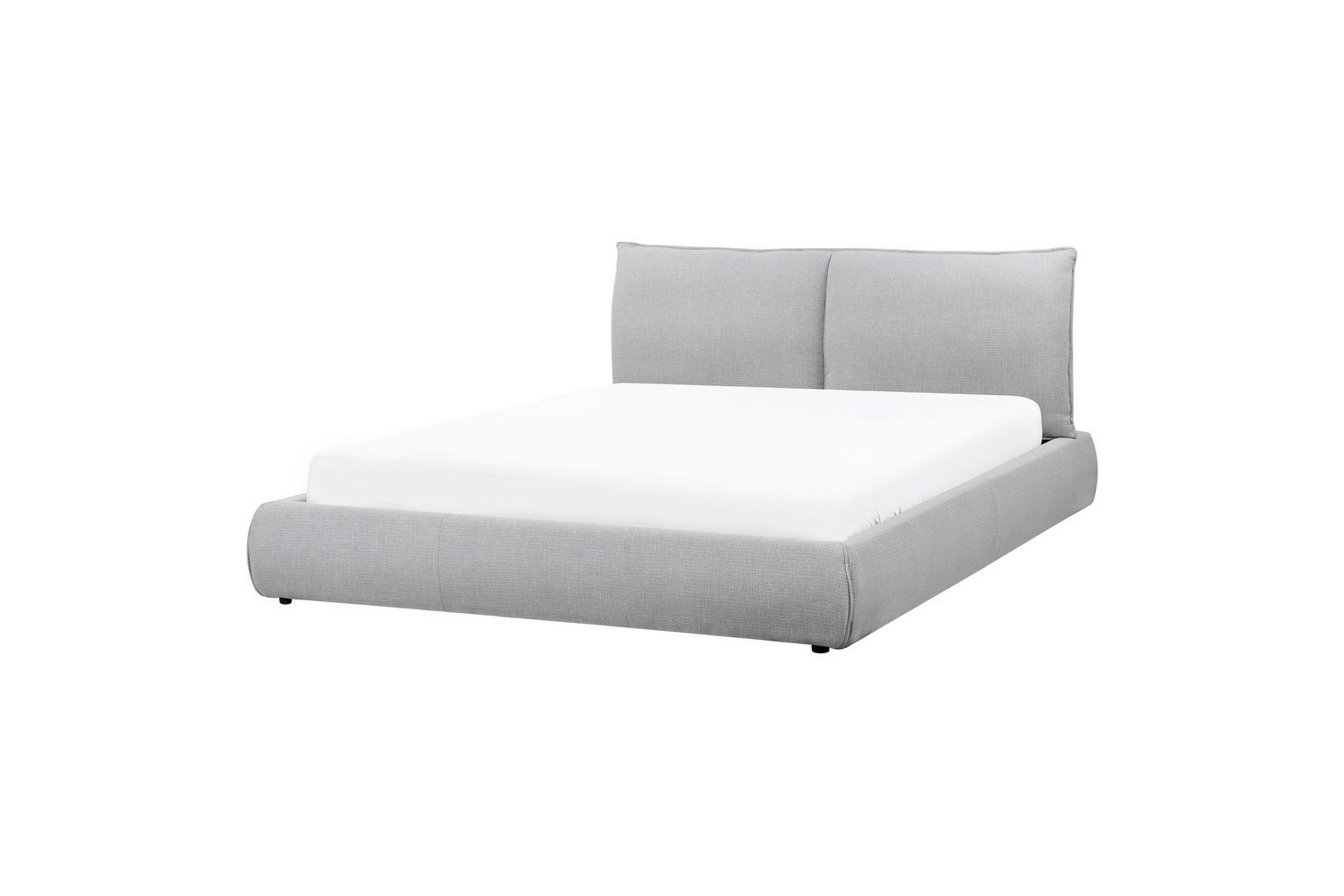 säng med lamellram vinay - ljusgrå, 160x200 cm