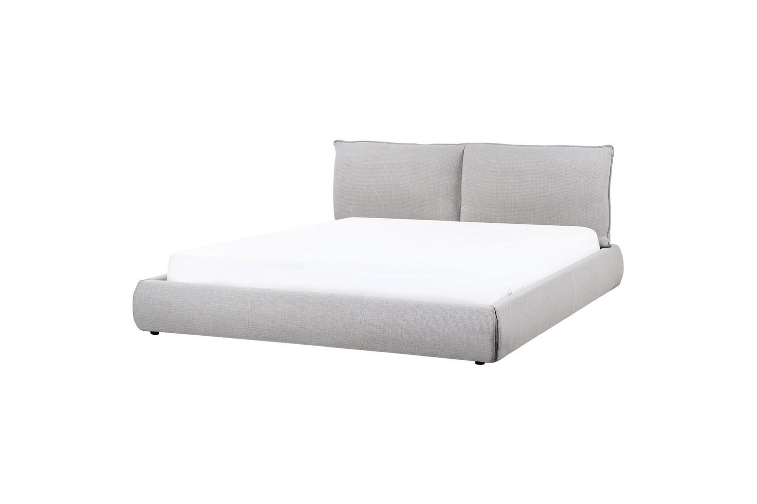 säng med lamellram vinay - ljusgrå, 180x200 cm